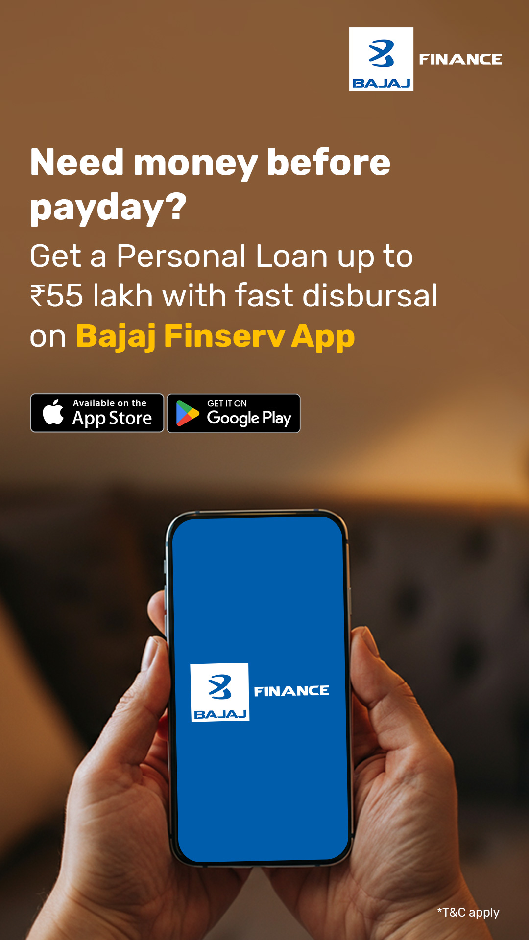 Bajaj Finserv Facebook ad