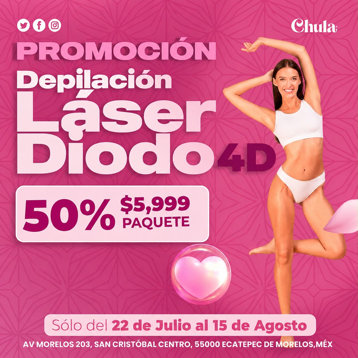 CHULA Body Bar Facebook ad