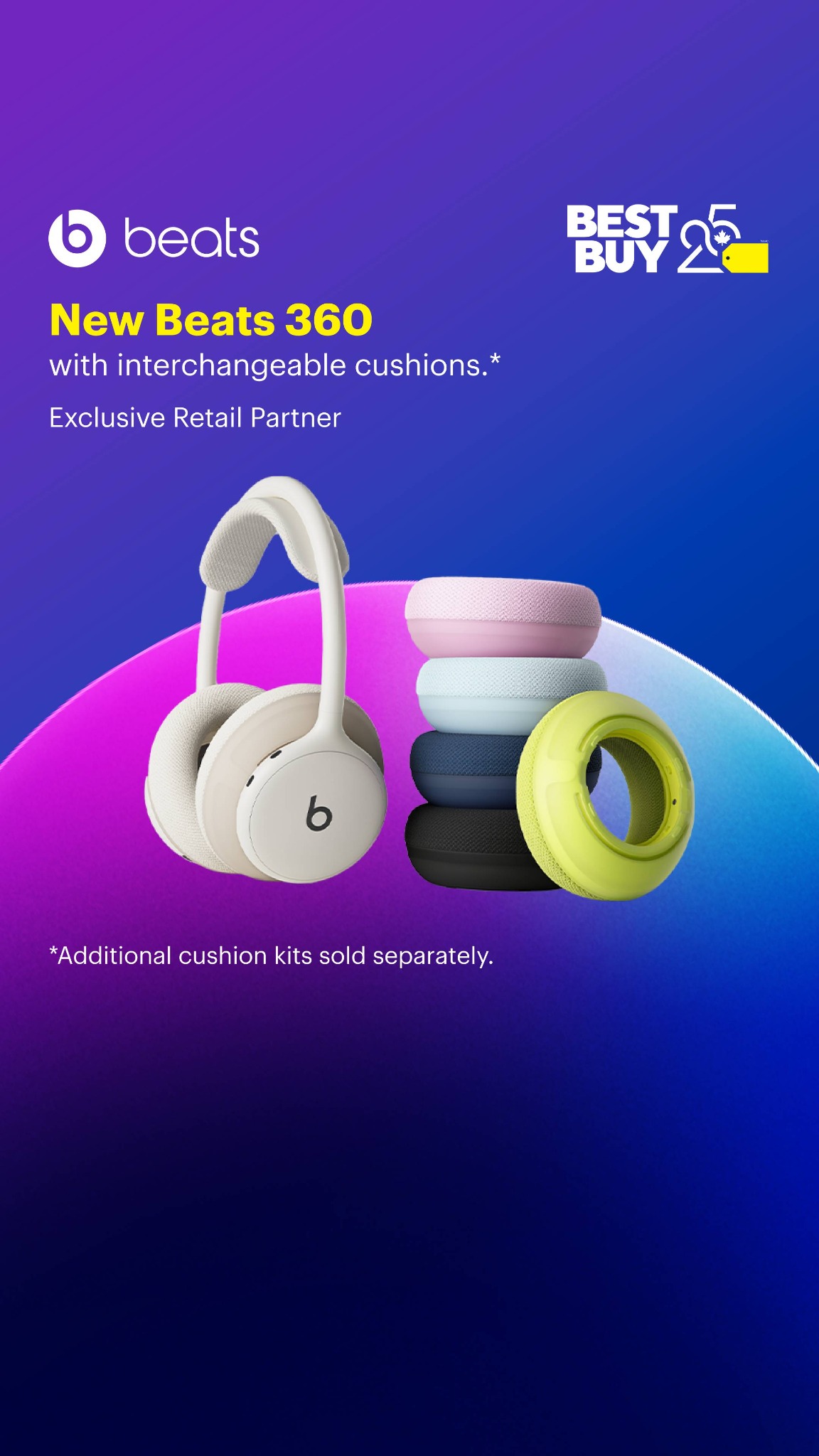Best Buy Canada Facebook ad: Meet the new Beats 360.