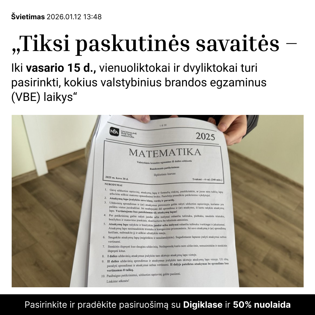 Digiklasė - by Memby Facebook ad