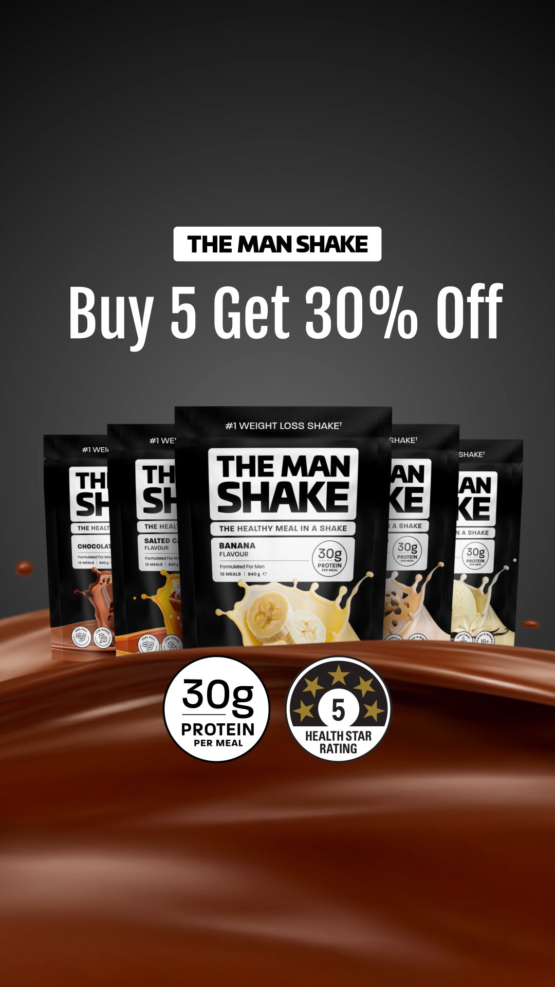 The MAN Shake Facebook ad