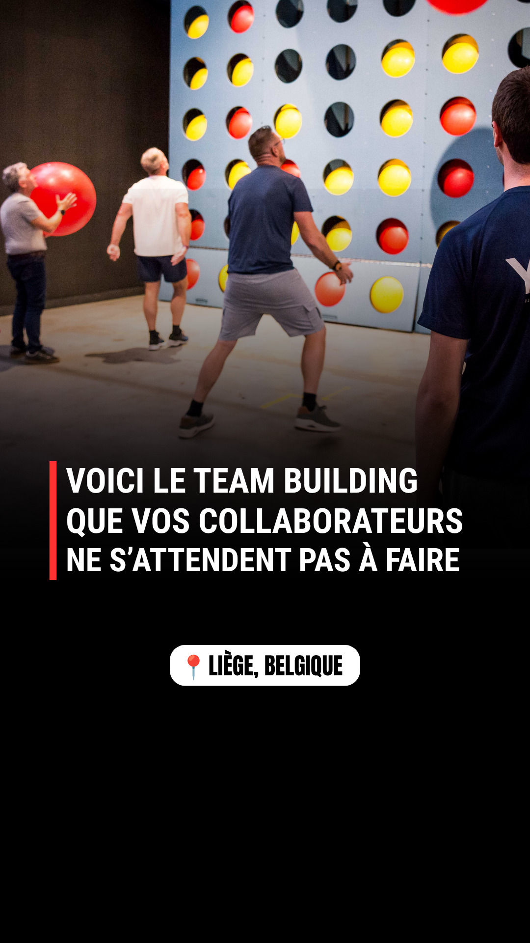 Activités Team Building en Belgique Facebook ad