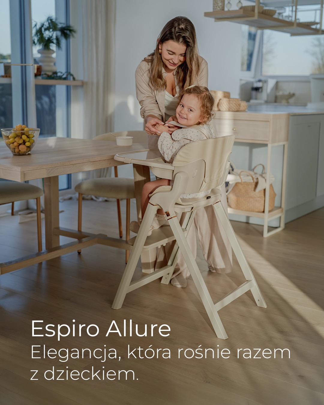 ESPIRO Facebook ad: Naturalne drewno, eleganckie detale i funkcjonalność…