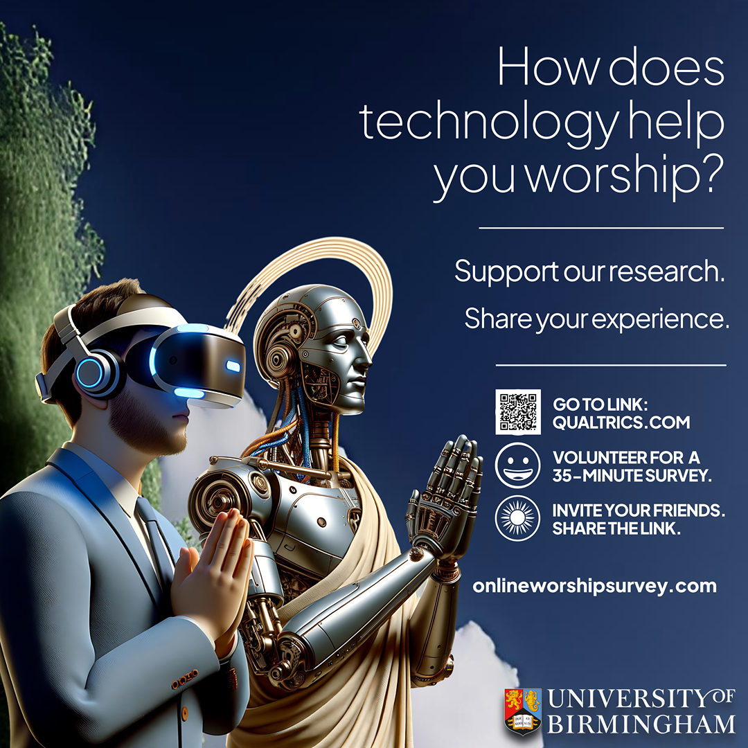 Online Worship Survey Facebook ad