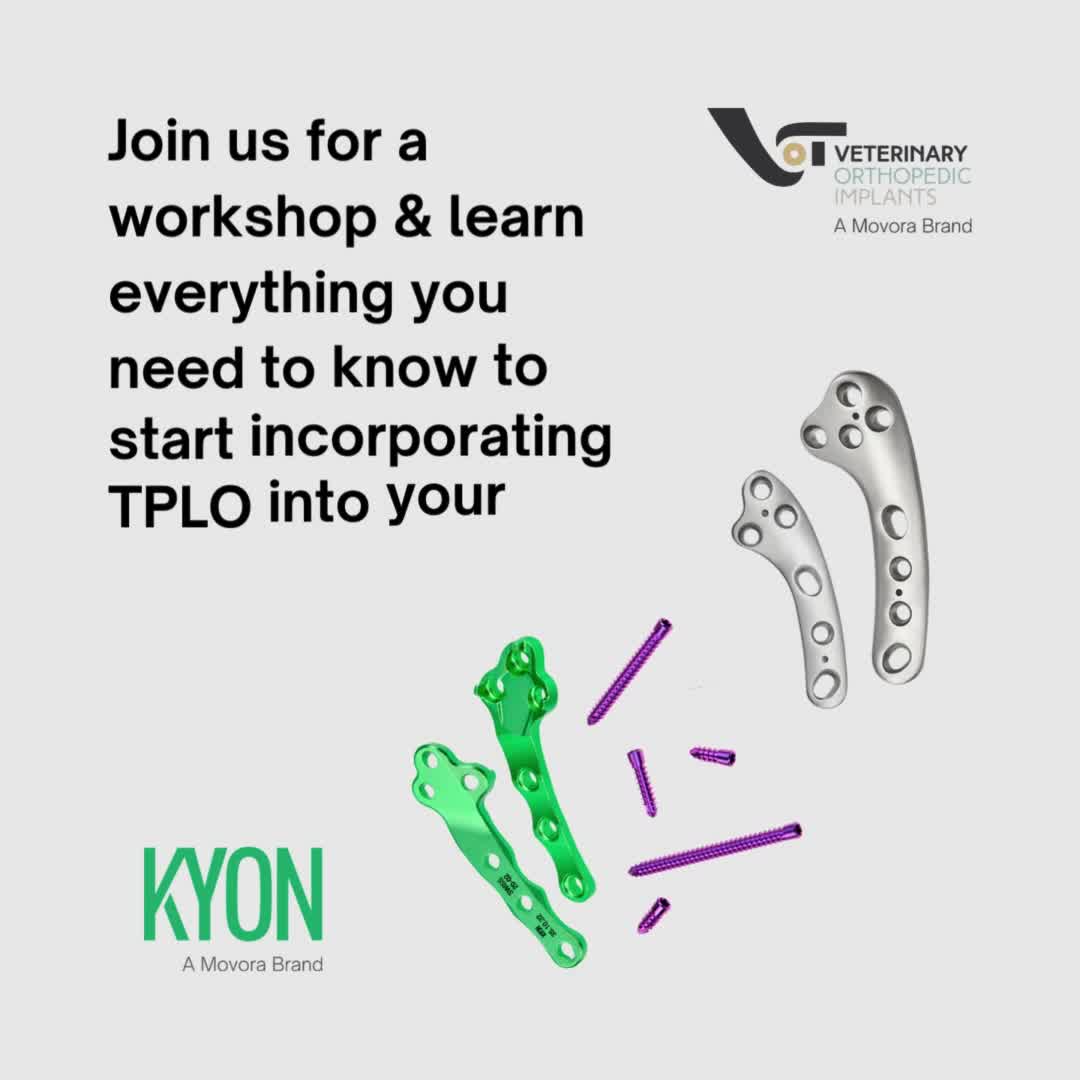 Movora Facebook ad: Learn to correct CrCL tears YOURSELF with TPLO!