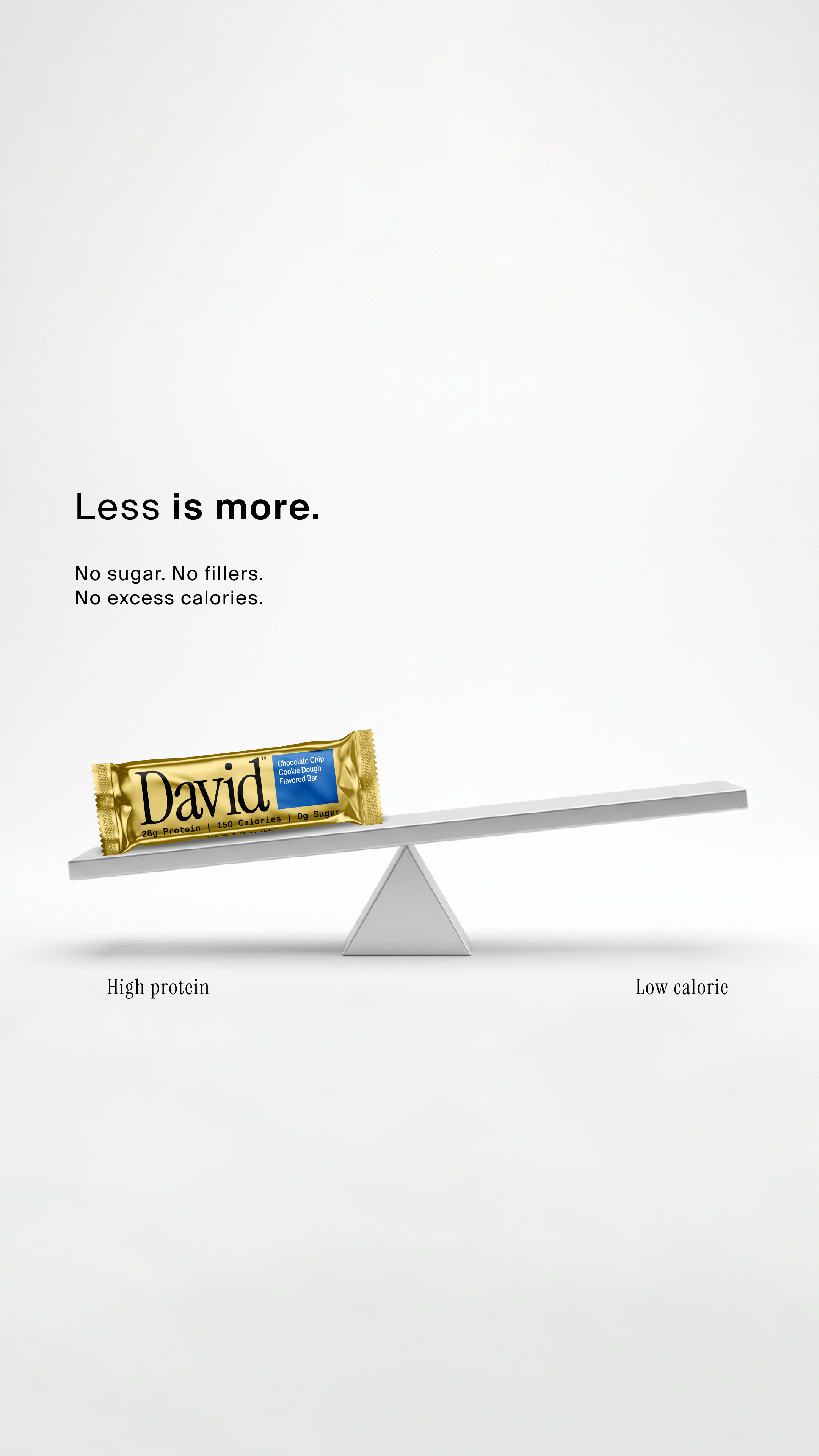 David Protein Facebook ad