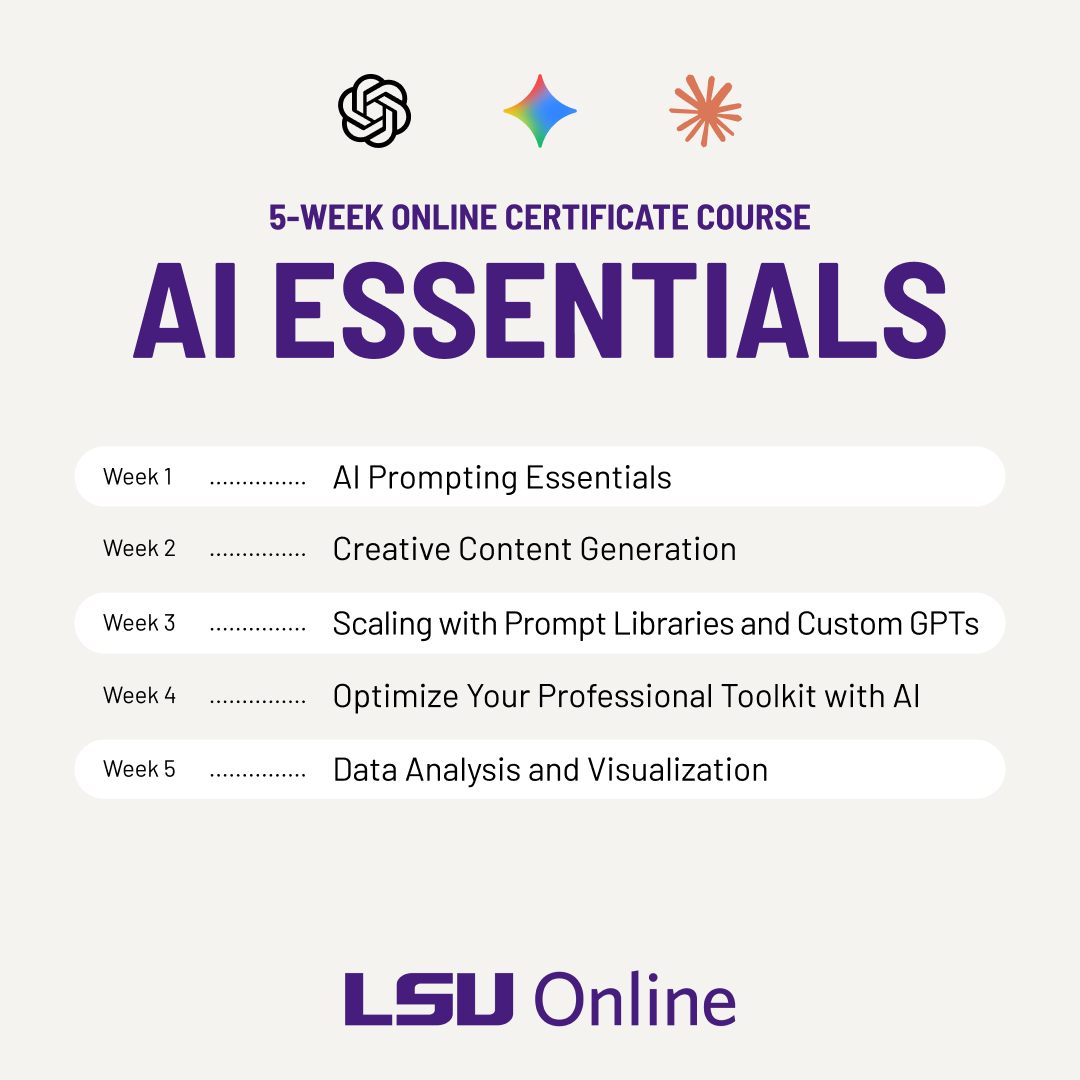 LSU Online Facebook ad from Jun 25, 2026