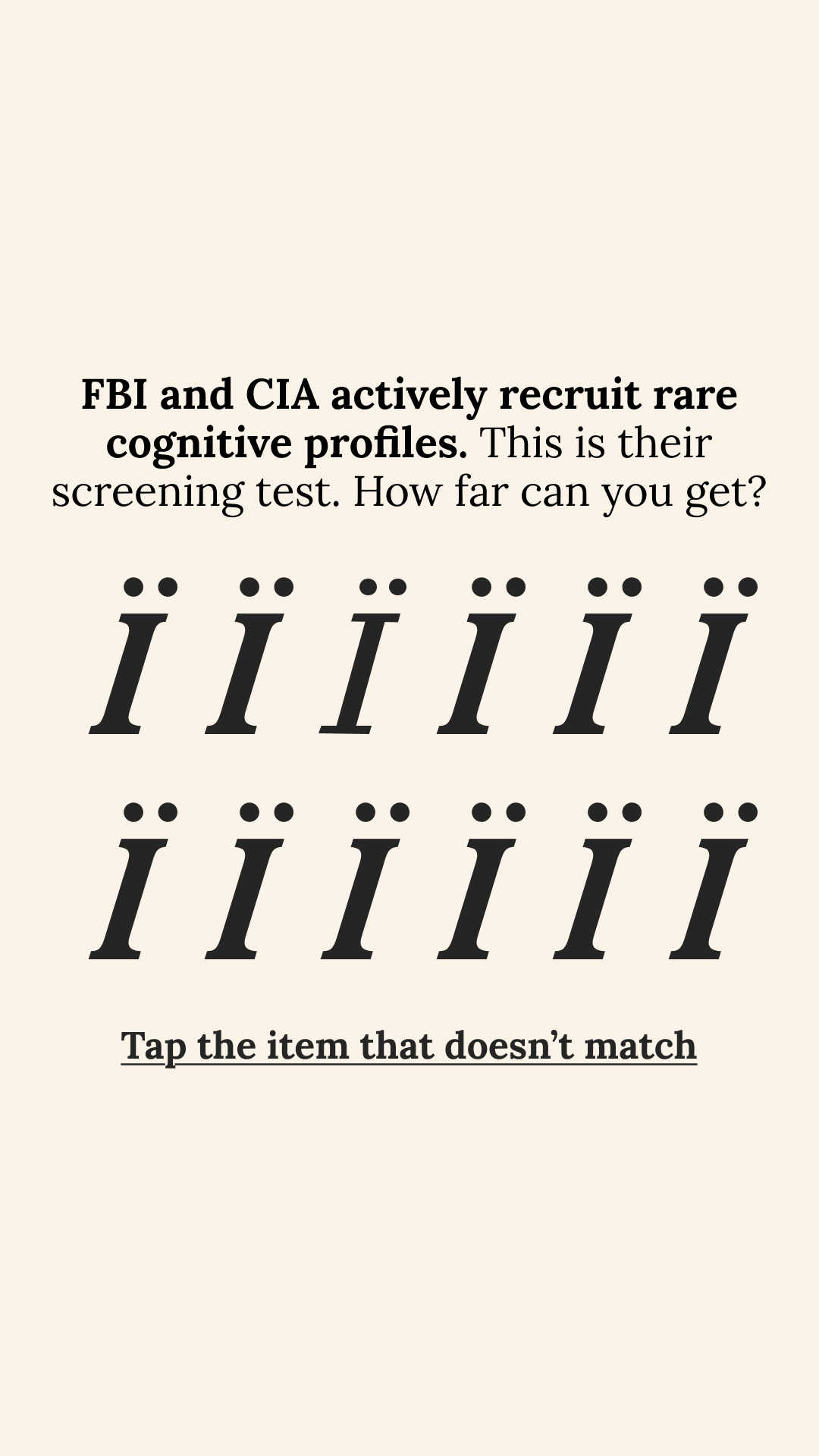 Brain Health Check Facebook ad