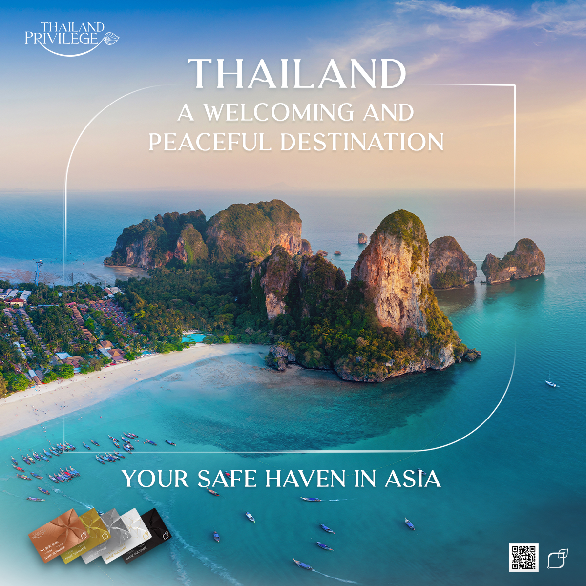 Thailand Privilege Facebook ad: Live Longer. Live Better. Live in Thailand.