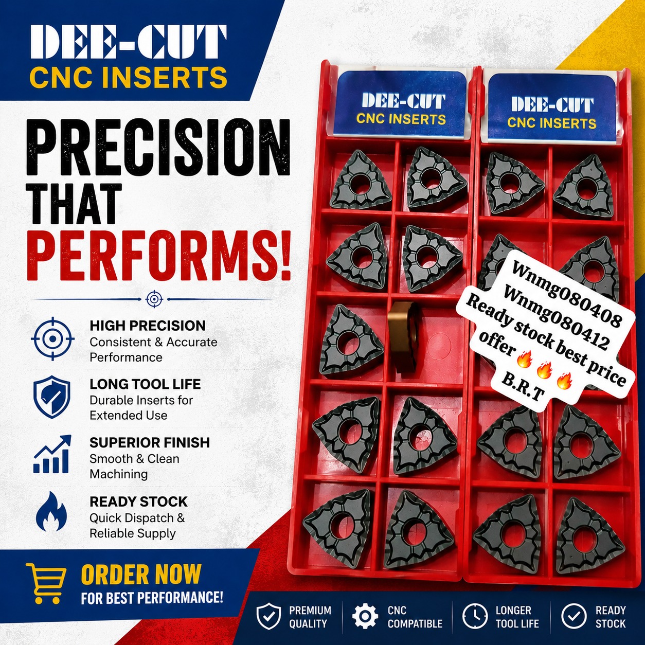 B.R. Tool Tech Facebook ad: Precision, performance, and durability - explore our…