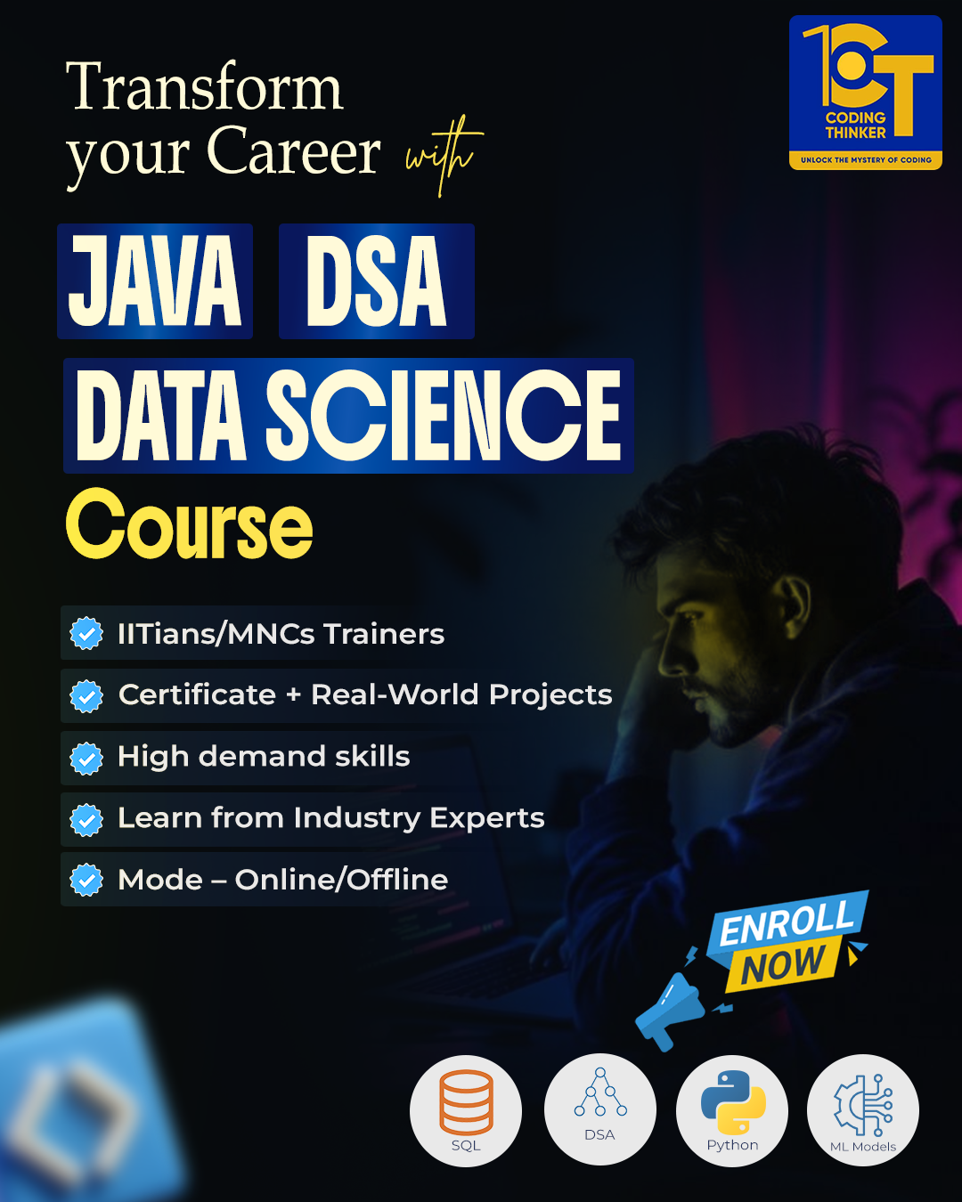 Coding Thinker CT Facebook ad