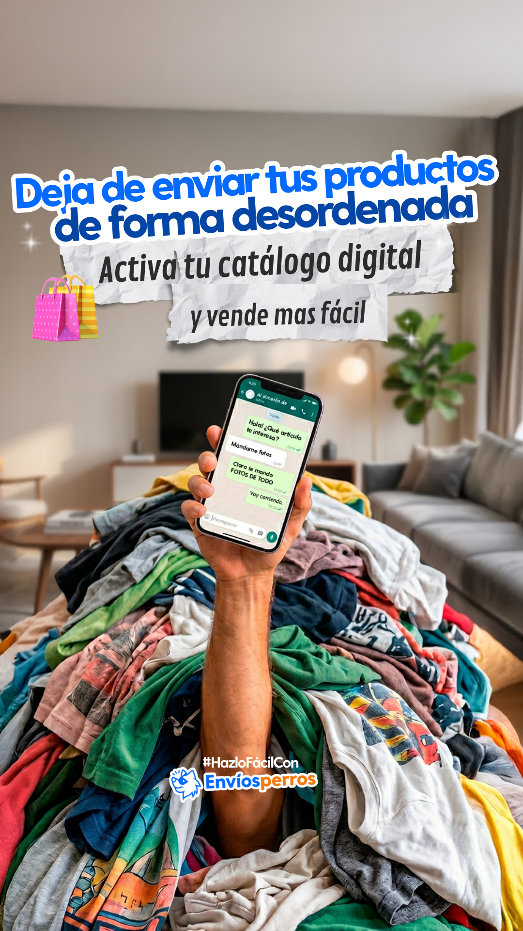 Envíosperros Facebook ad