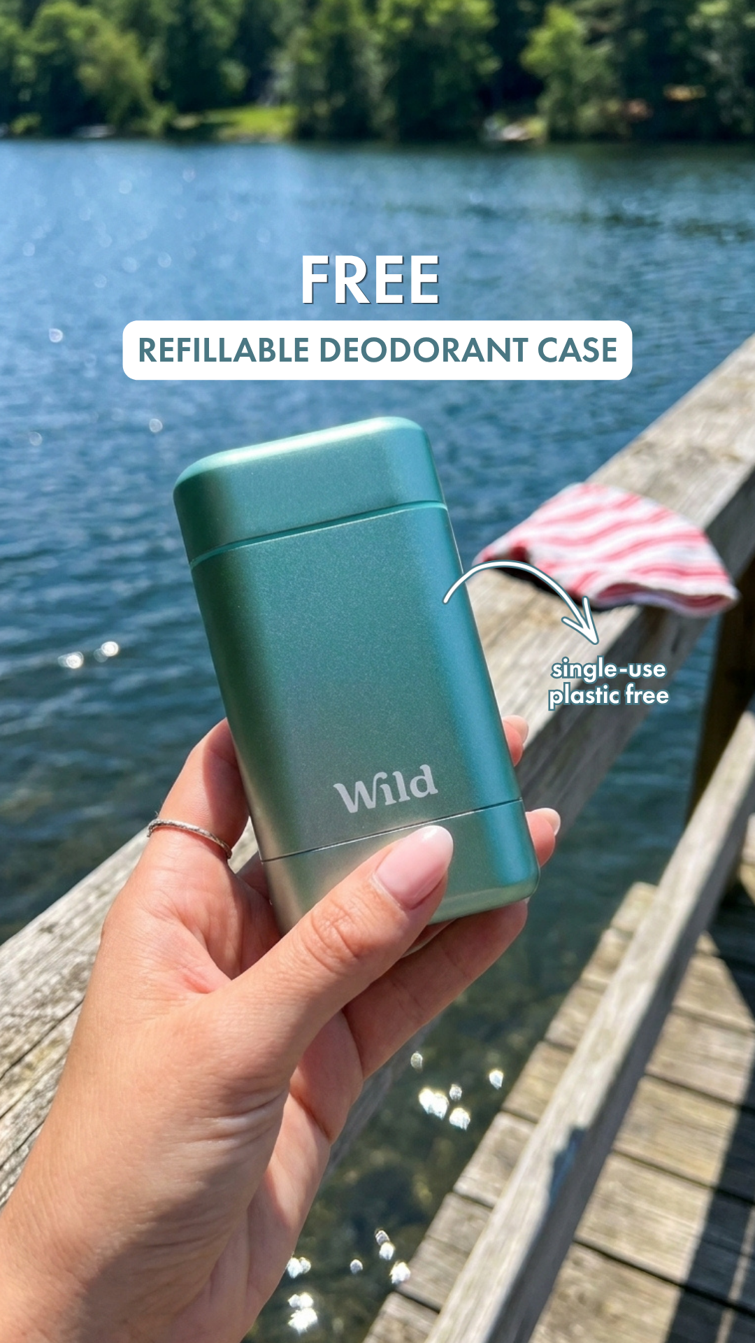 Wild Facebook ad: Claim Your Free Refillable Case