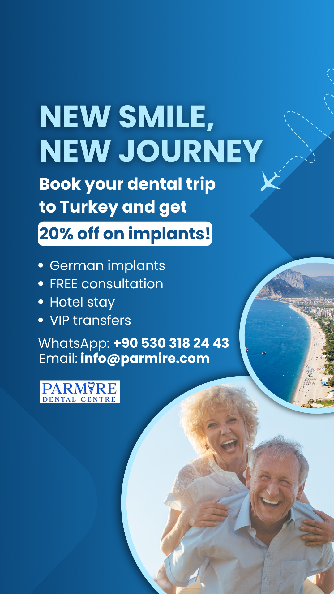 Parmire Medical Centre Facebook ad from May 28, 2025