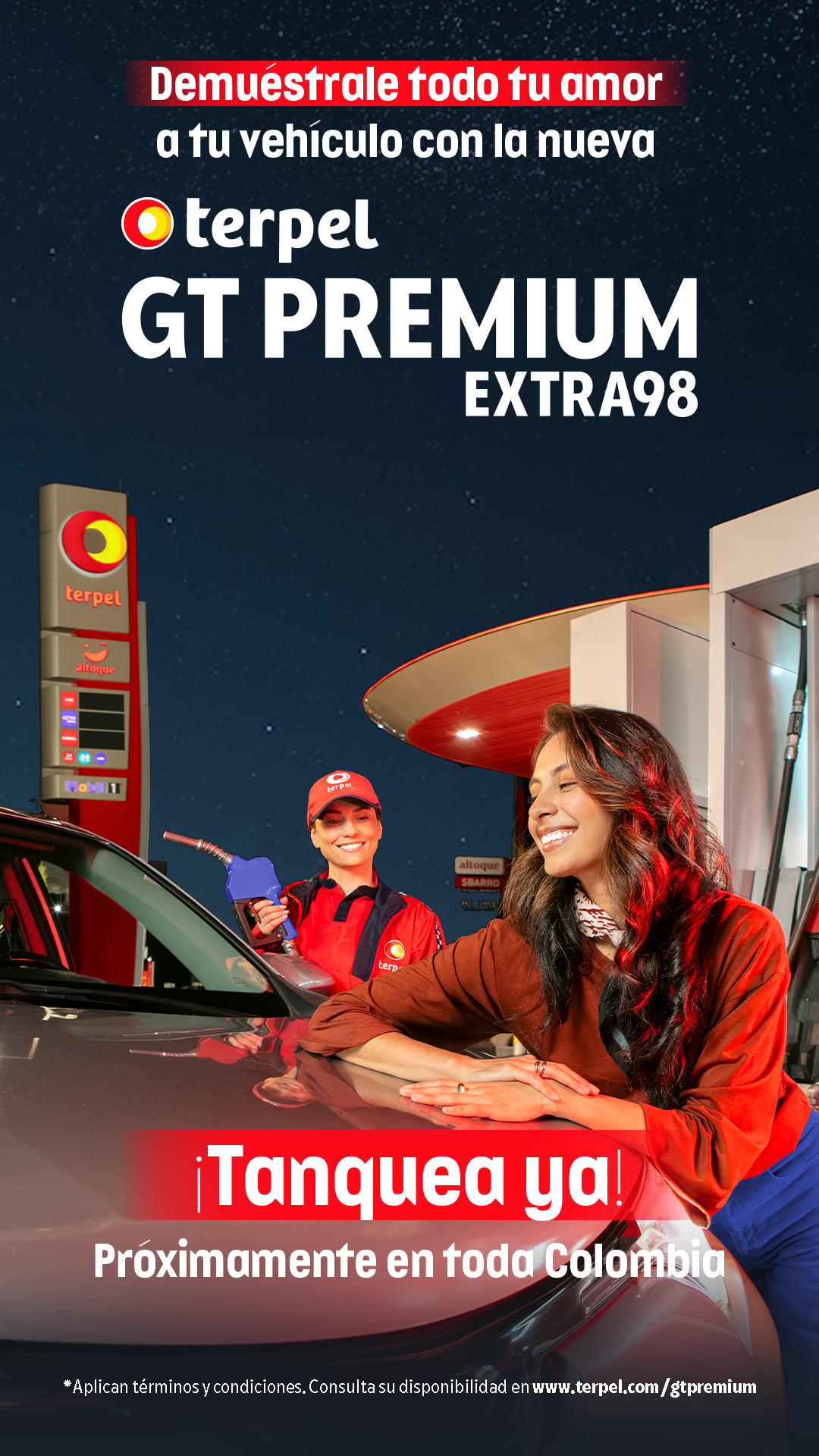 Terpel Facebook ad: ¡Encuéntralo ya en Terpel!