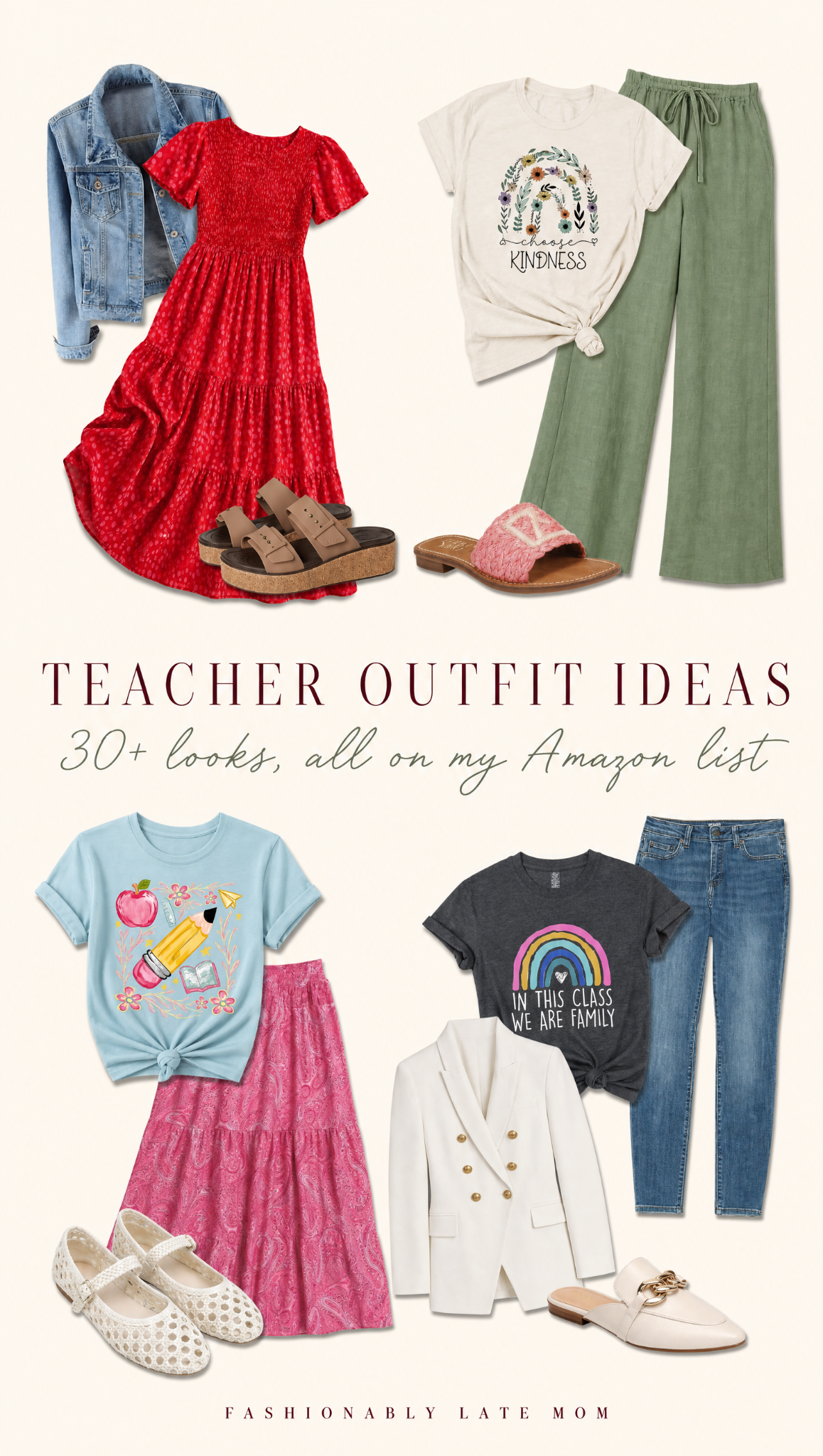 Fashionably Late Mom Facebook ad