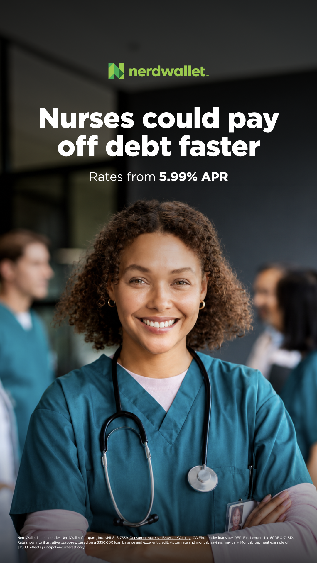 NerdWallet Facebook ad