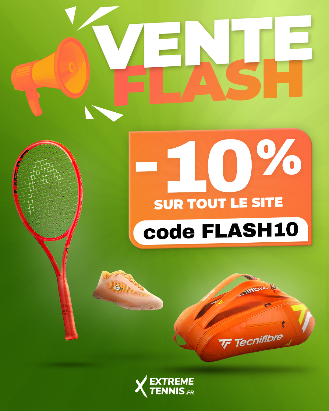 Extreme Tennis Facebook ad from May 18, 2026
