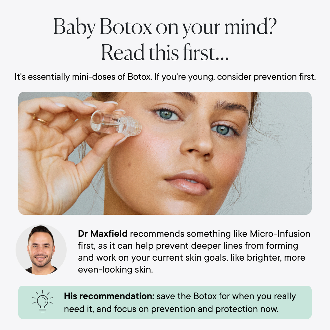 Qure Skincare Facebook ad