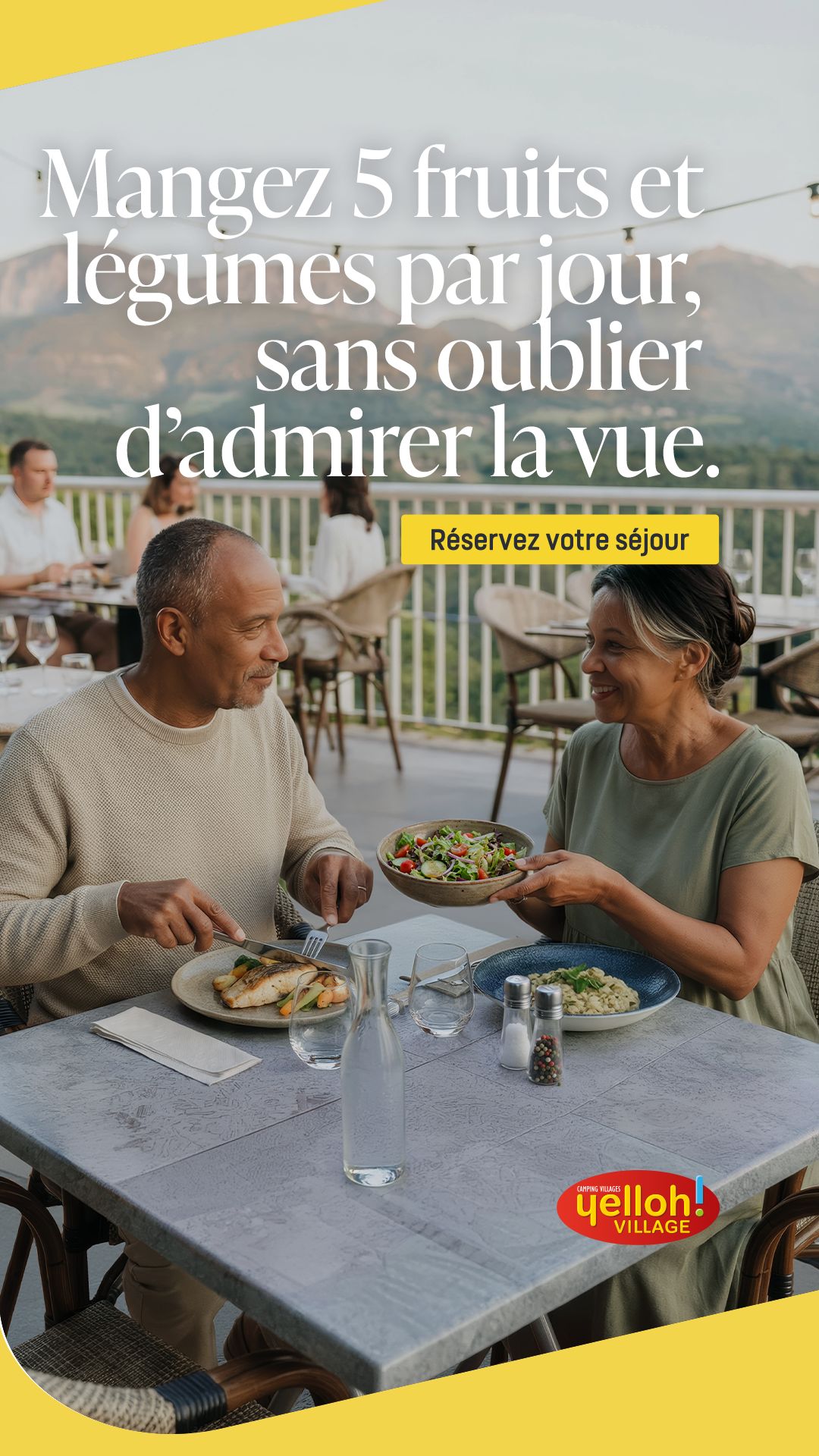 Yelloh Village Facebook ad