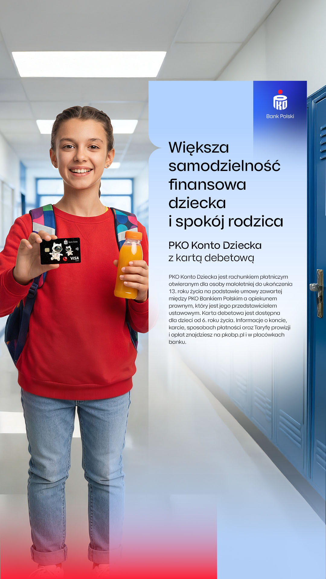 PKO Bank Polski Facebook ad from Apr 13, 2026