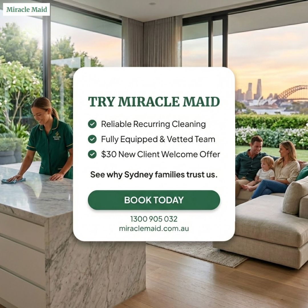 Miracle Maids Facebook ad