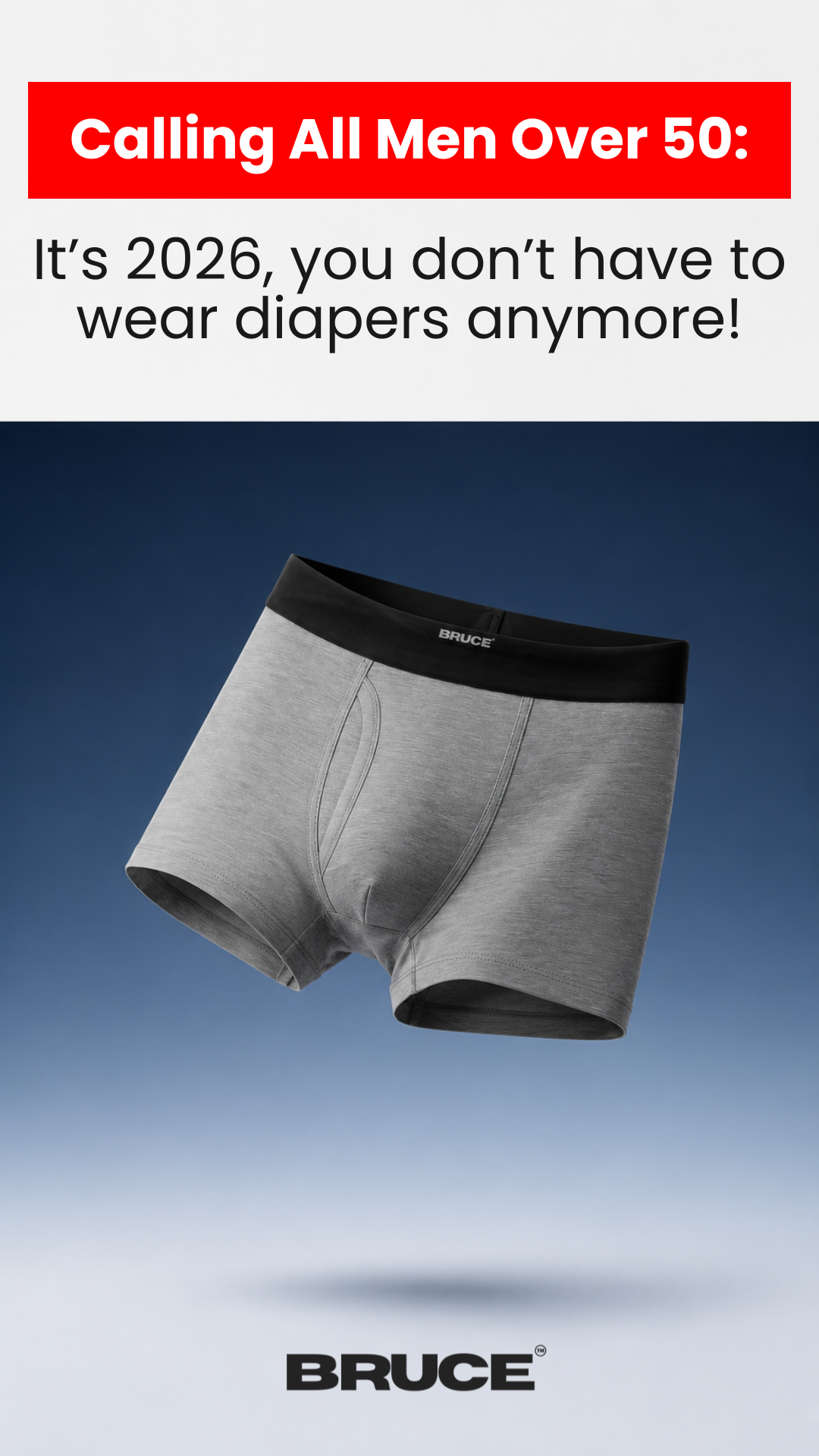 Bruce’s Boxers Facebook ad