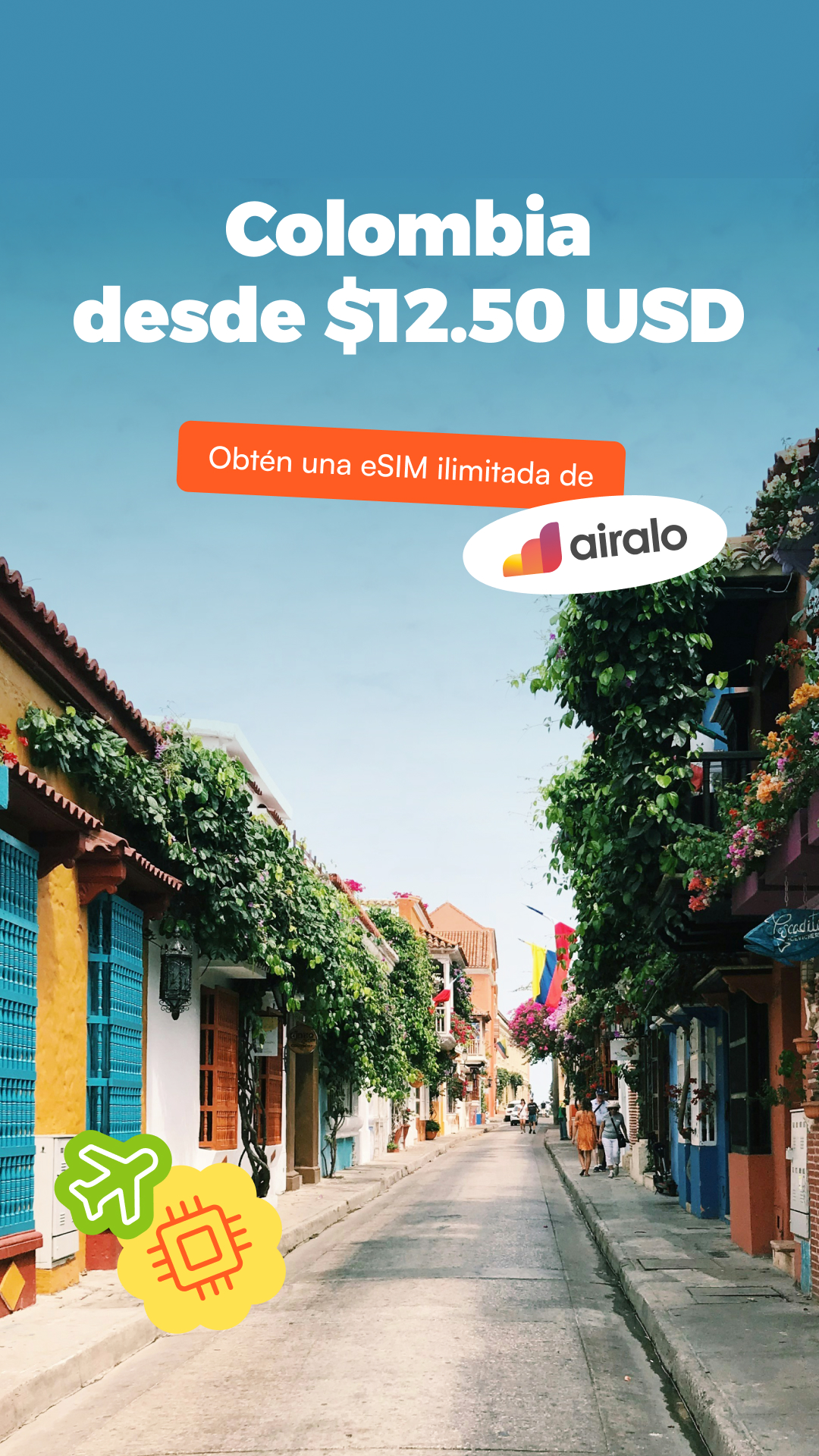 Airalo Global eSIM Store Facebook ad