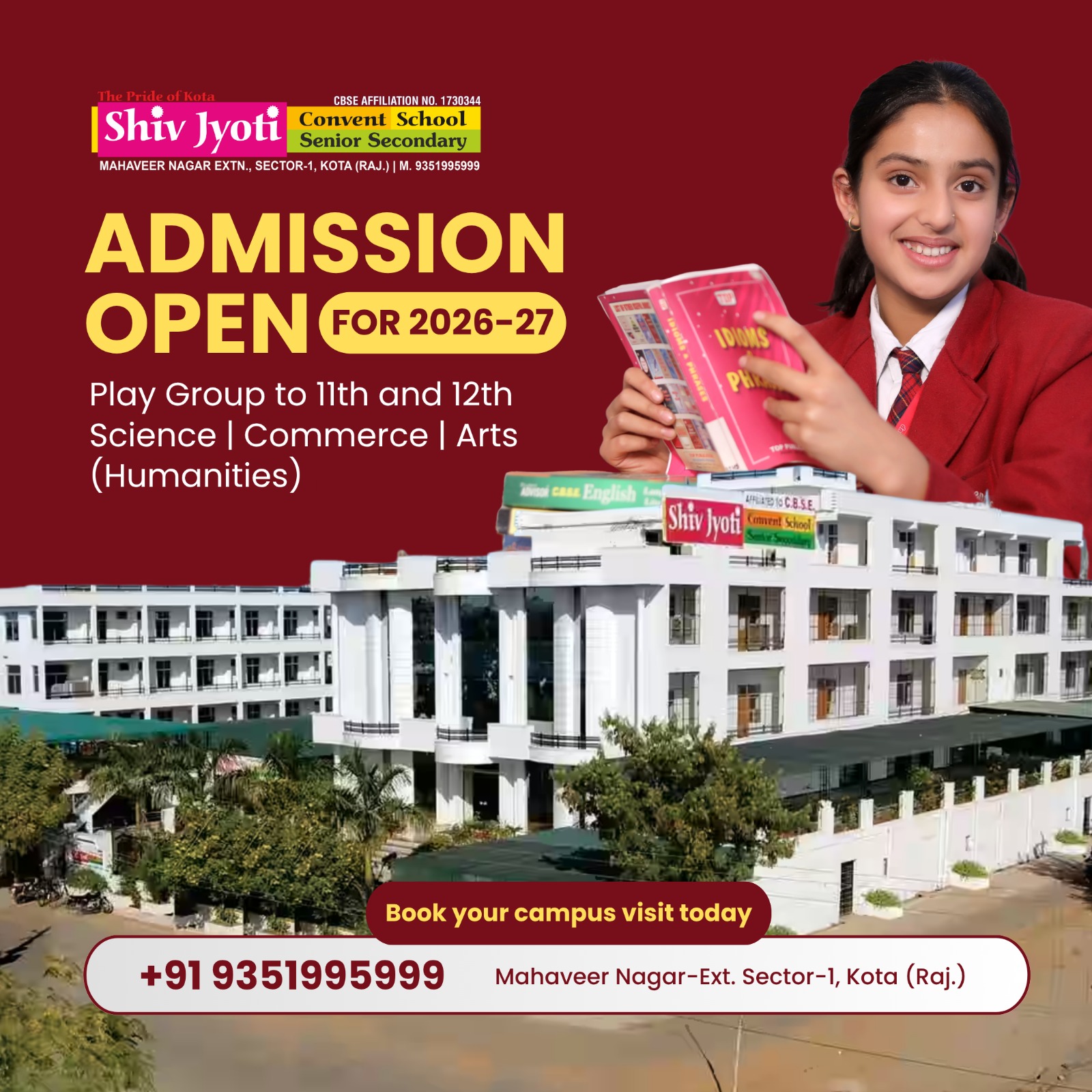 Shiv Jyoti Convent School Facebook ad