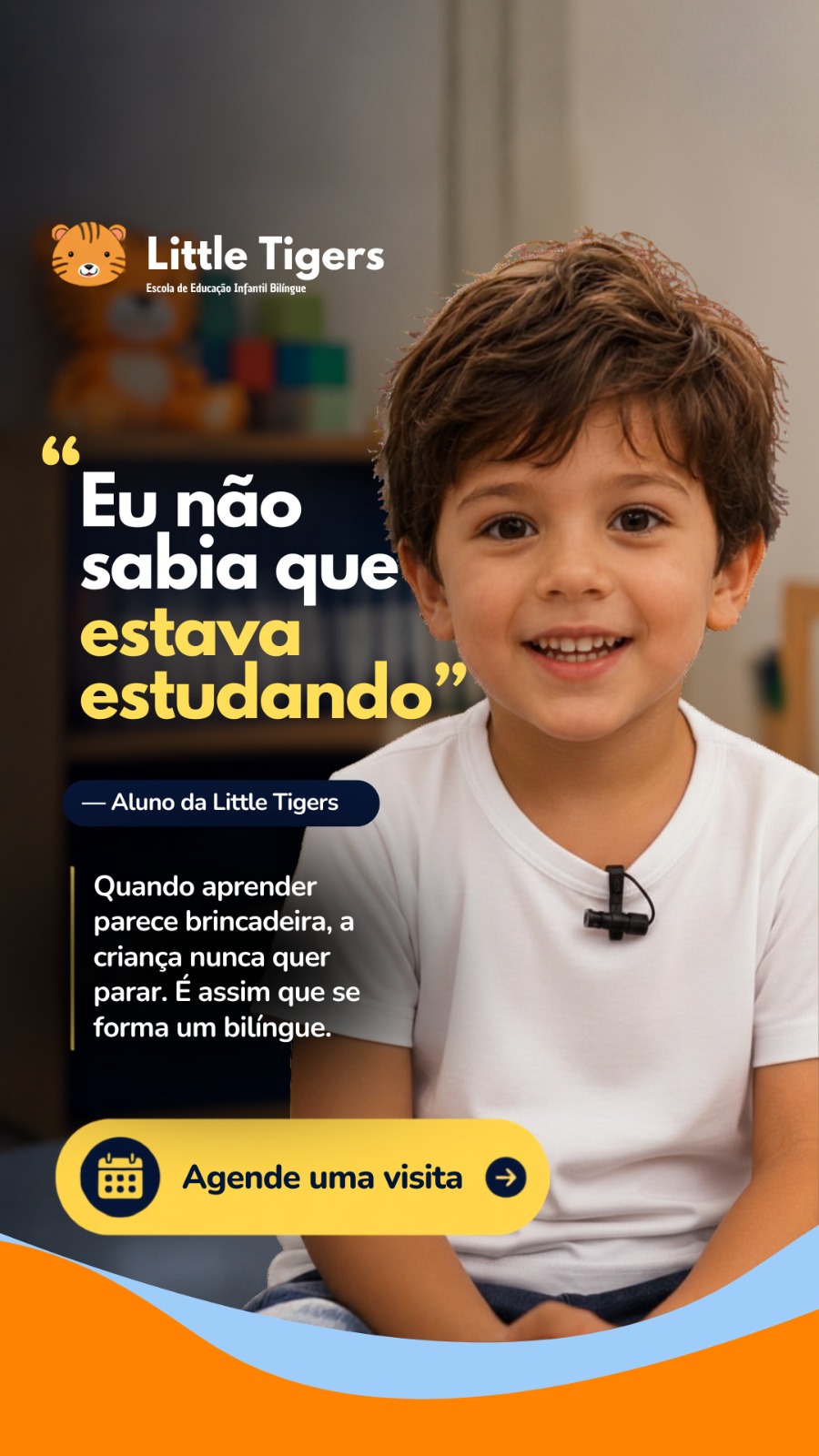 Littletigersrioclaro Facebook ad: Quero agendar uma visita