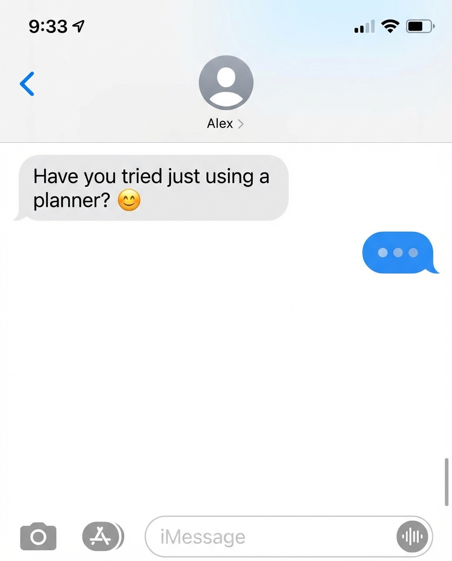 Dopamine Planner Facebook ad: Read this if you've been told to just use a planner