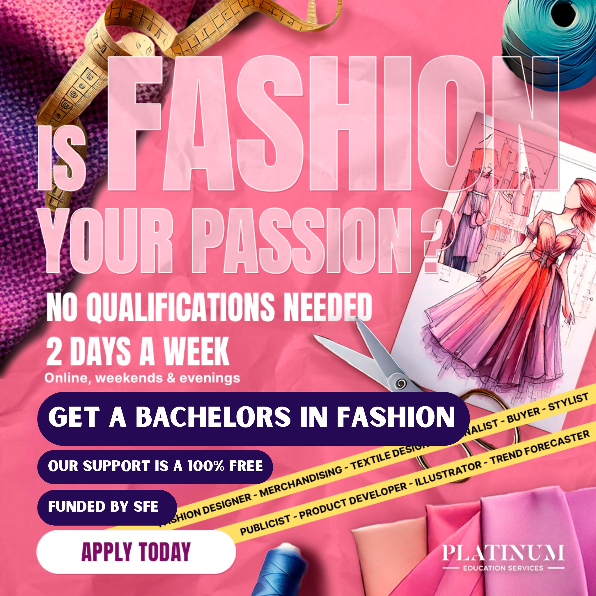 Platinum Services Facebook ad from Jul 30, 2026
