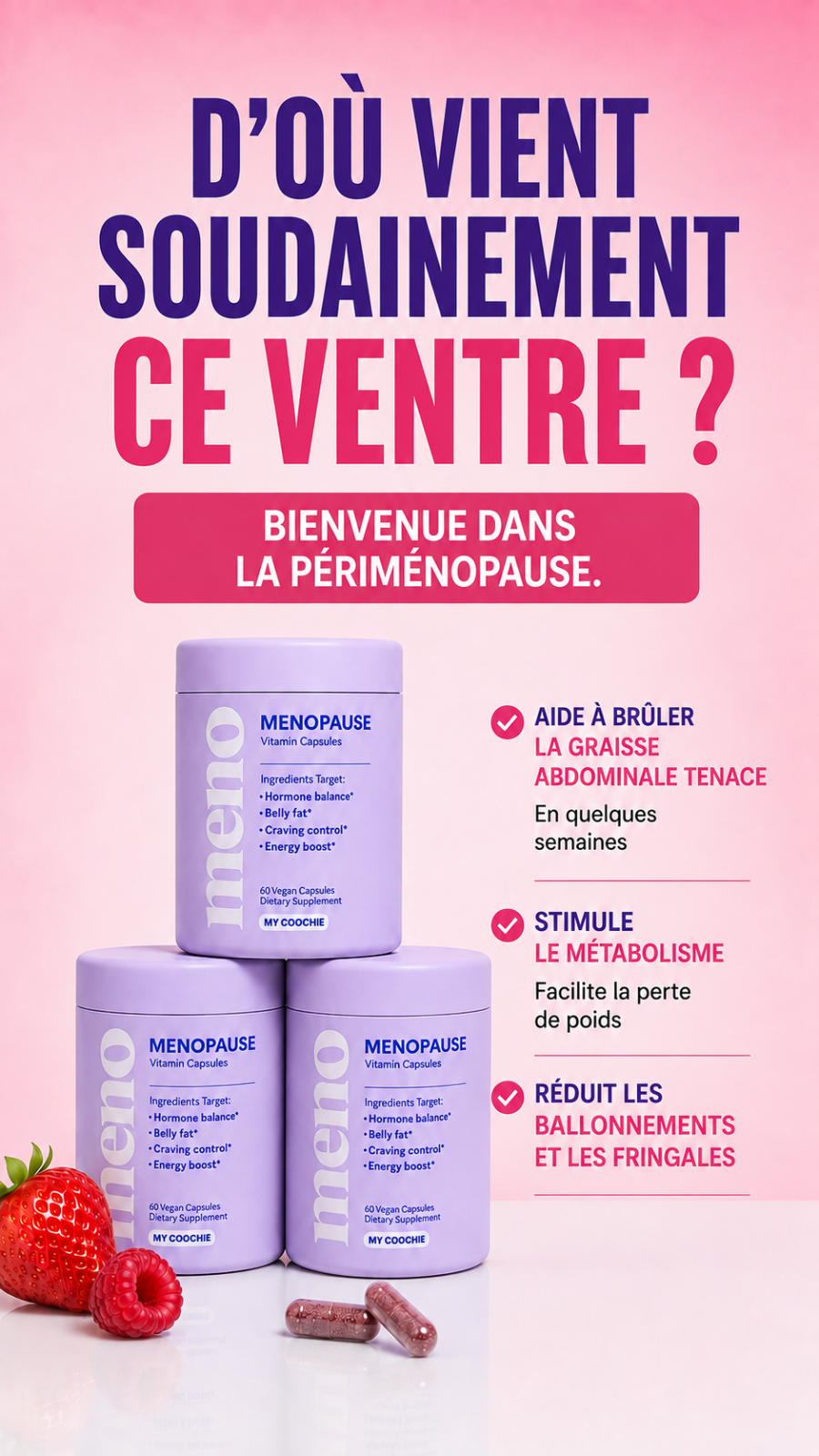 Menopause Weightloss Secrets Facebook ad