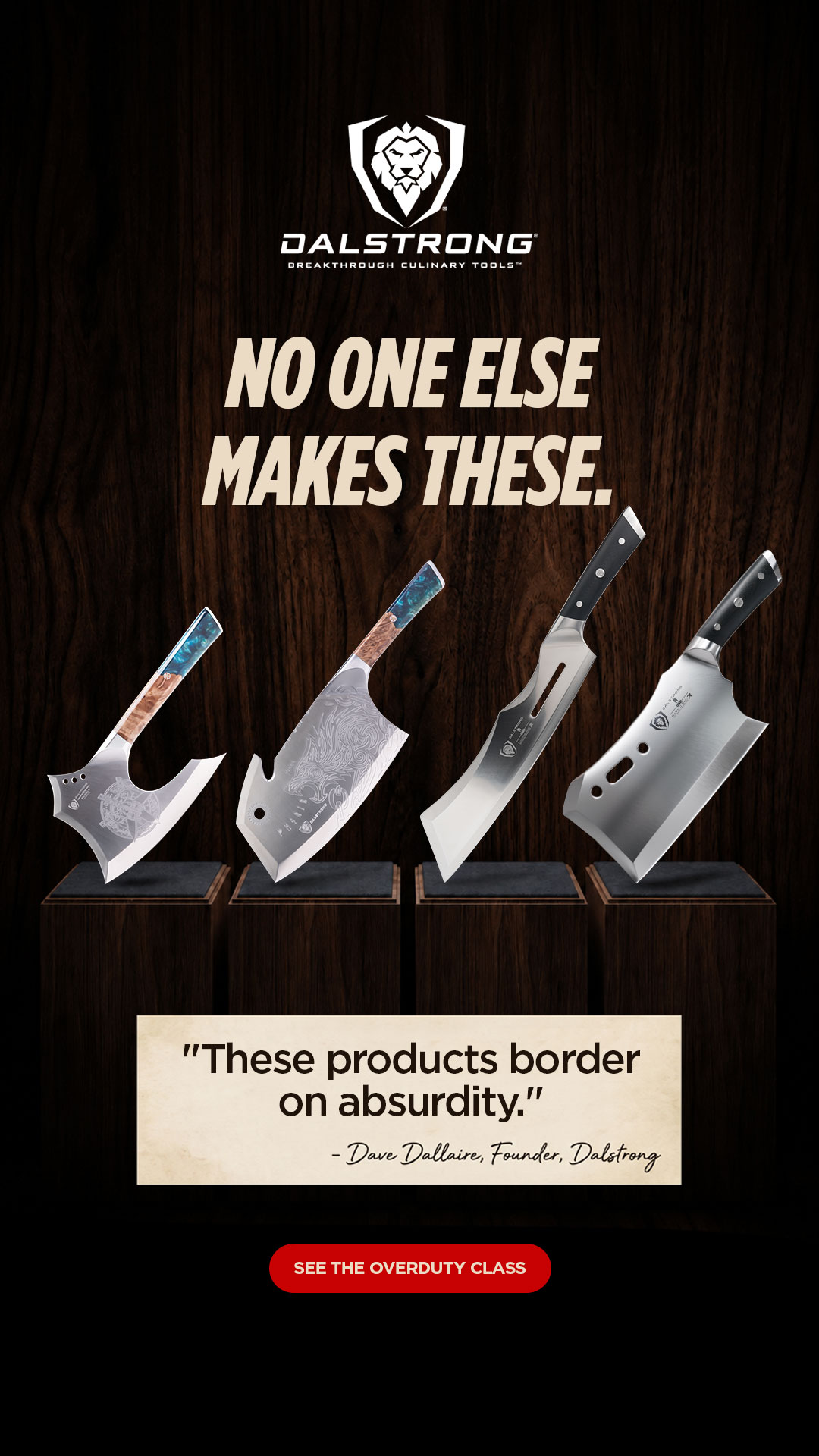 Dalstrong Facebook ad