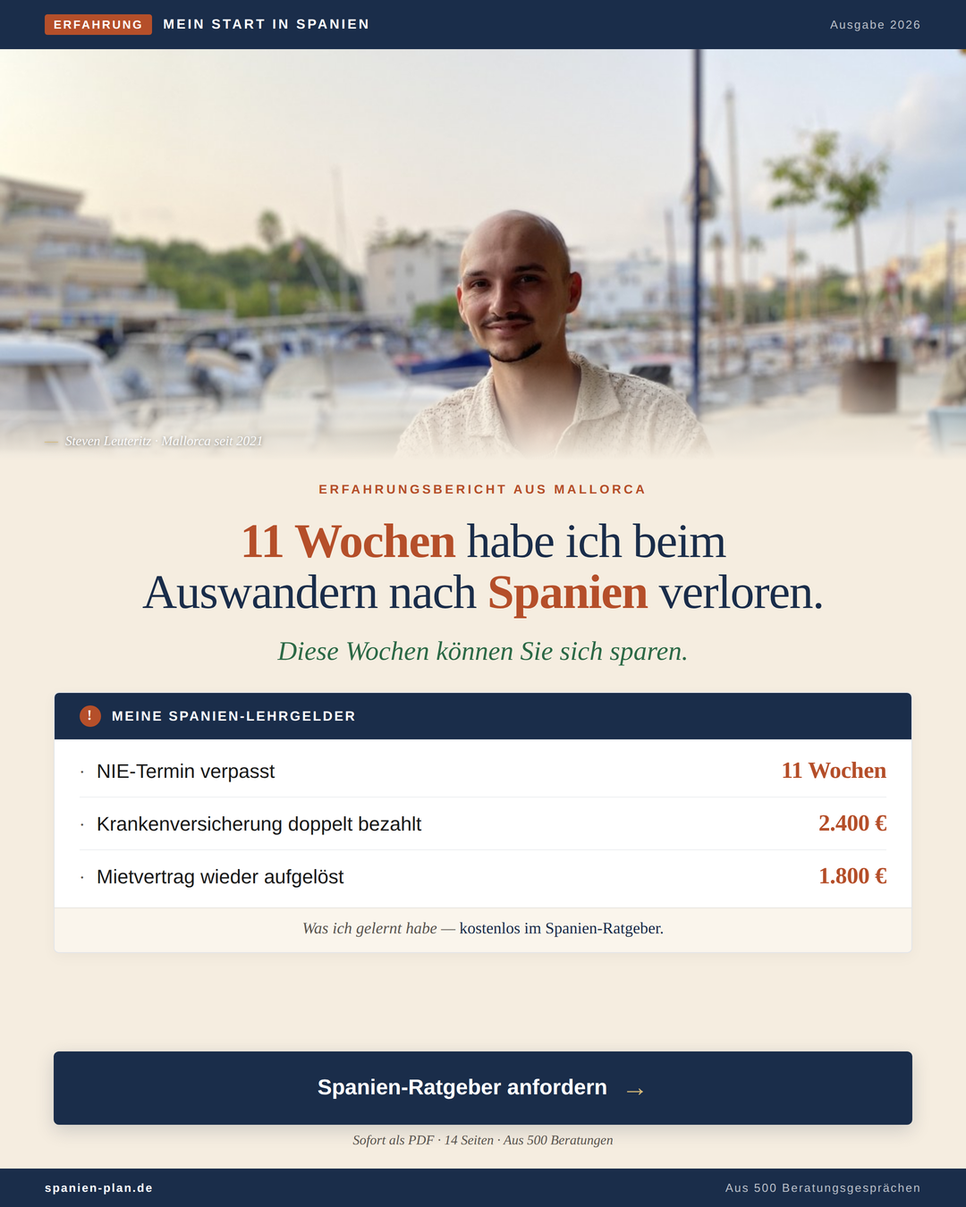 Spanien-plan.de Facebook ad from May 12, 2026