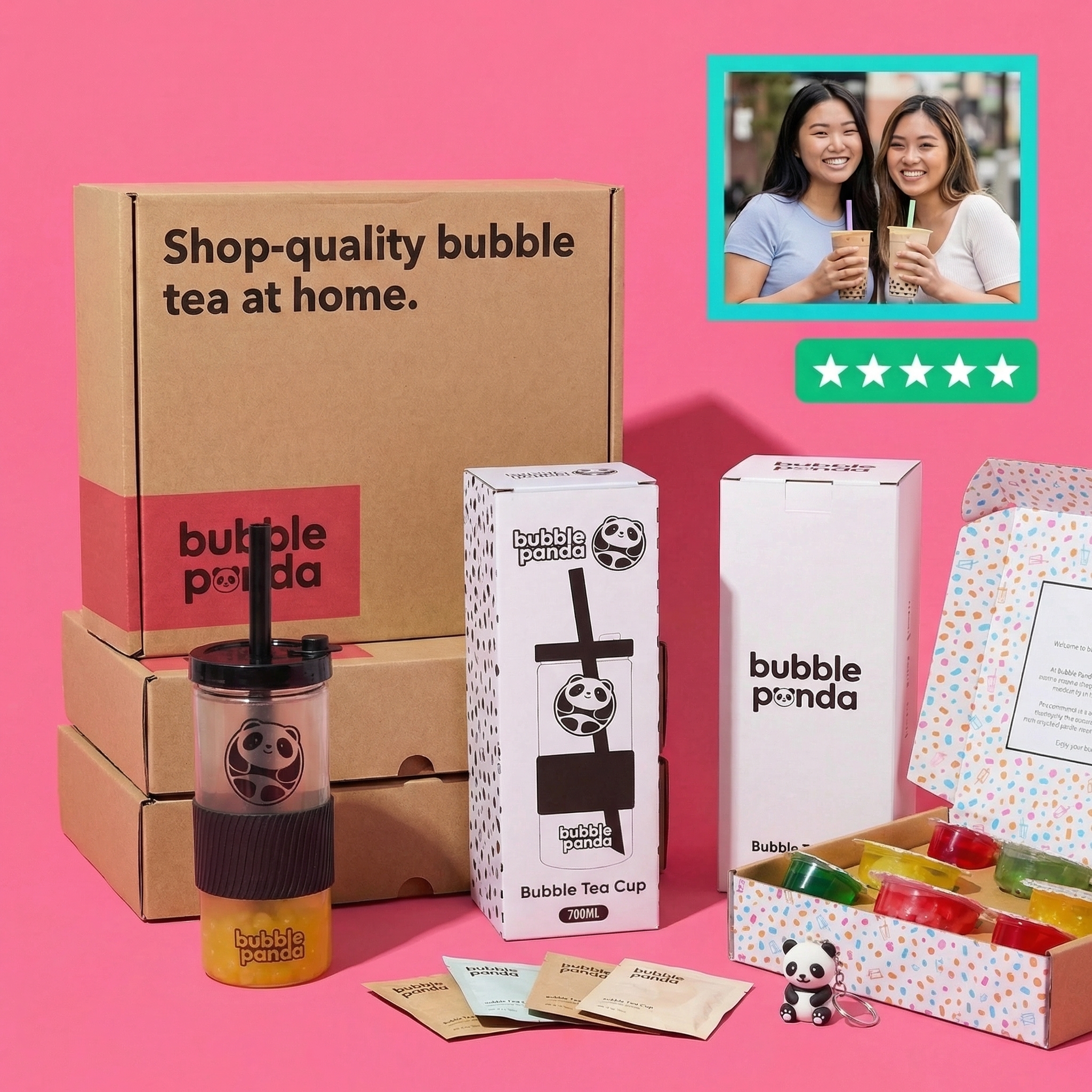 Bubble Panda Facebook ad