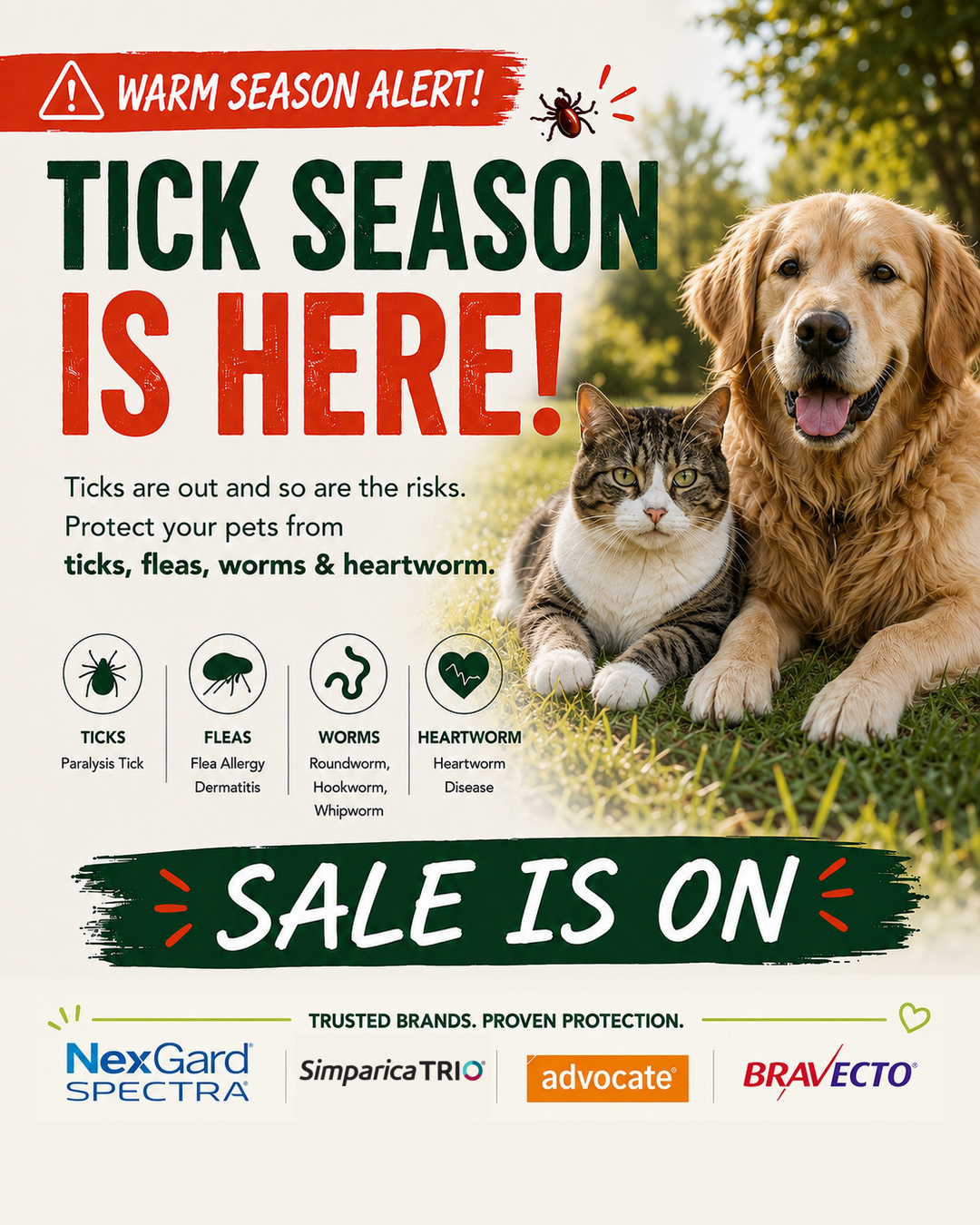 Budget Pet Products Facebook ad