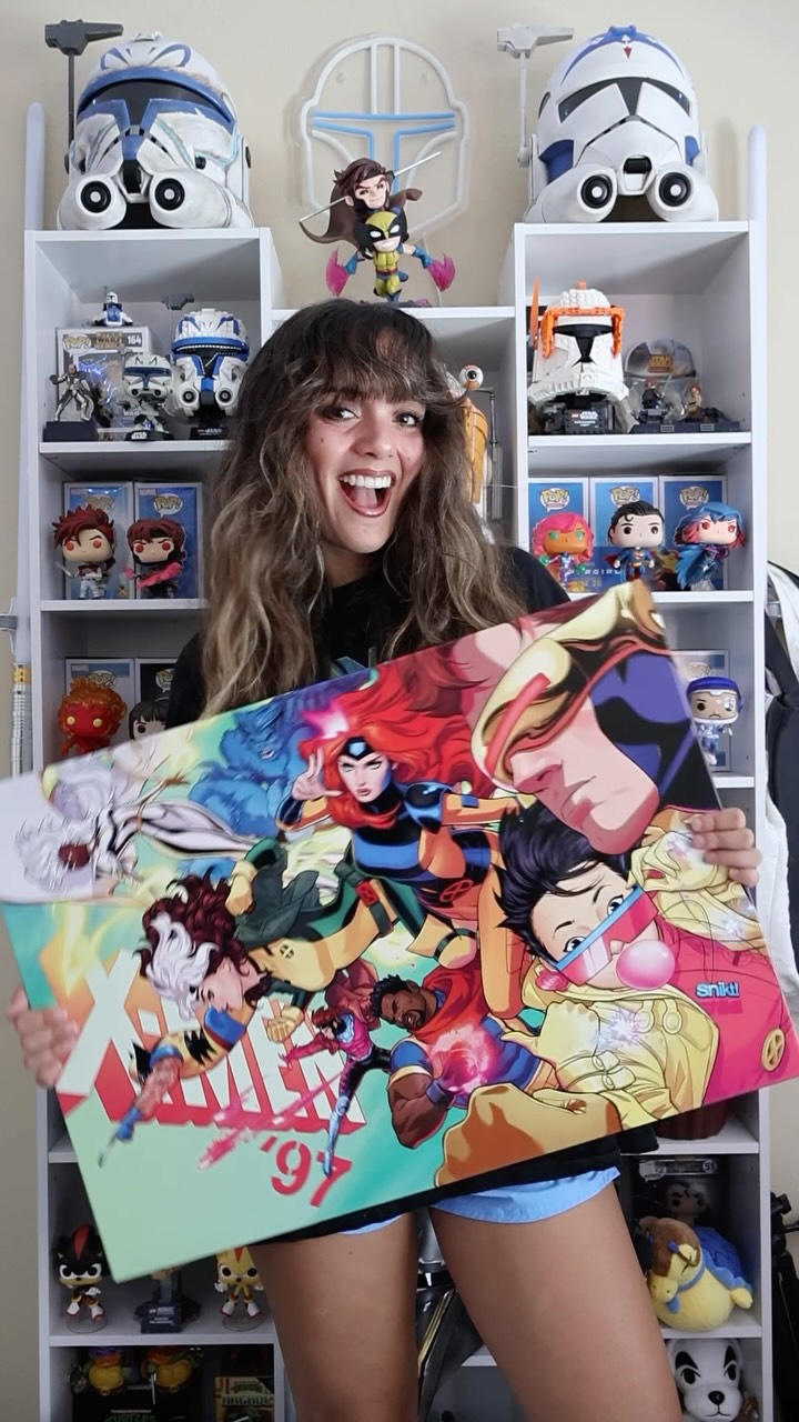 Displate Facebook ad: the nerdy game room of my dreams is…