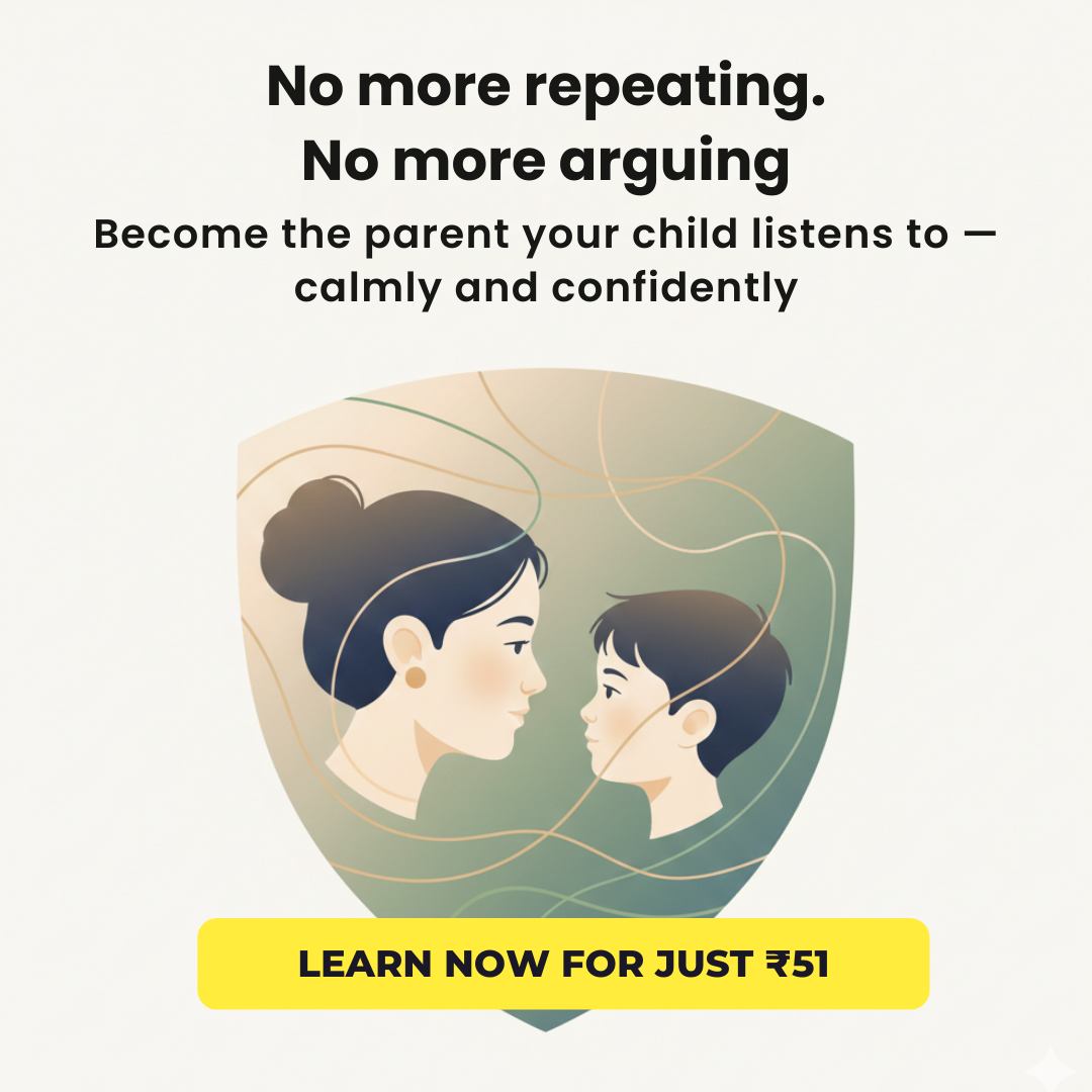 Parenting4U Facebook ad: Become a Calm Parent in Just 90 Minutes