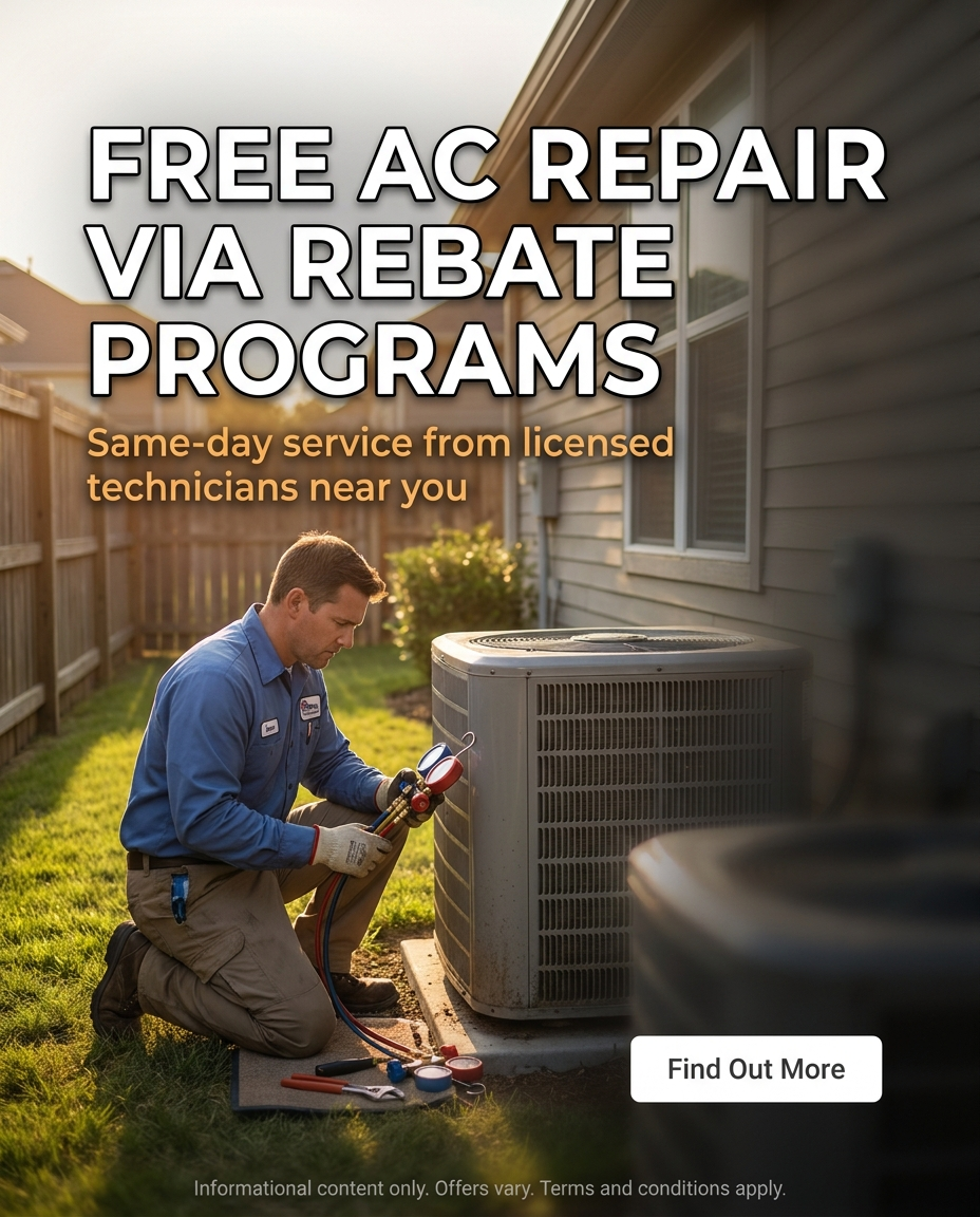 Everyday Exclusive Facebook ad: Same Day AC Repair