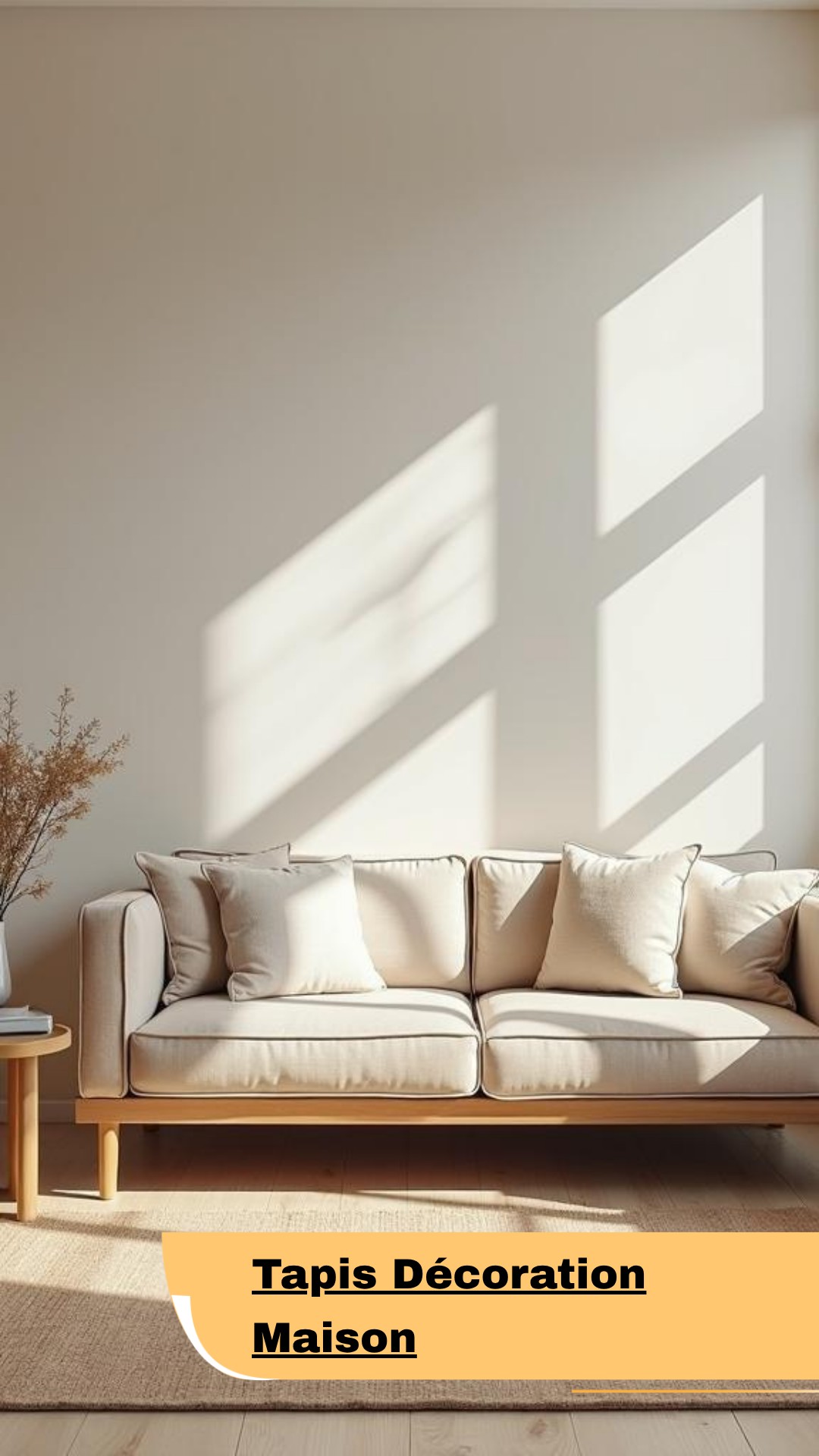 GetSearching Impact Facebook ad: Tapis Décoration Maison!