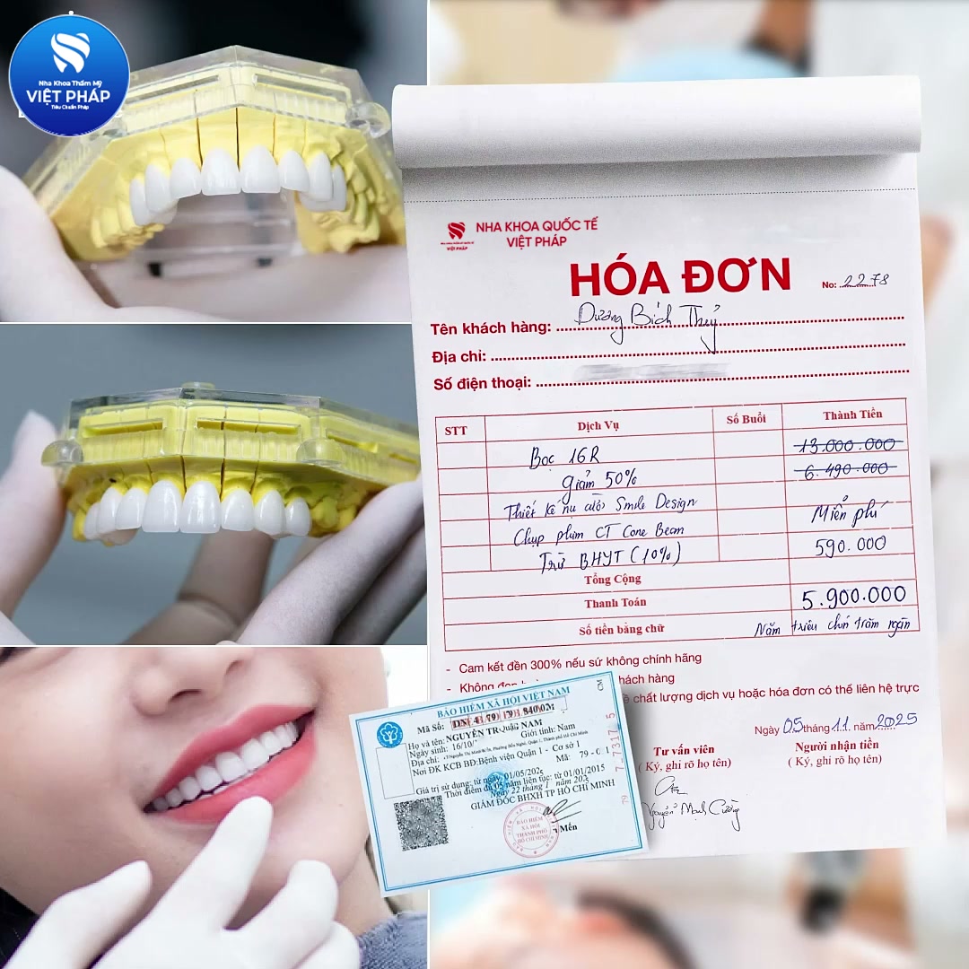 Nha Khoa Thẩm Mỹ Việt Pháp - Quy Nhơn Facebook ad: Răng Sứ Thẩm Mỹ - Khắc Phục Các Tình Trạng Răng