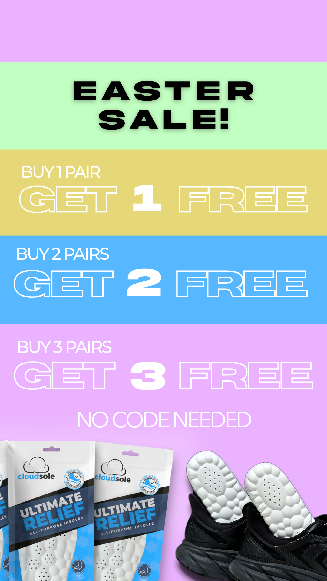 CloudSole Facebook ad