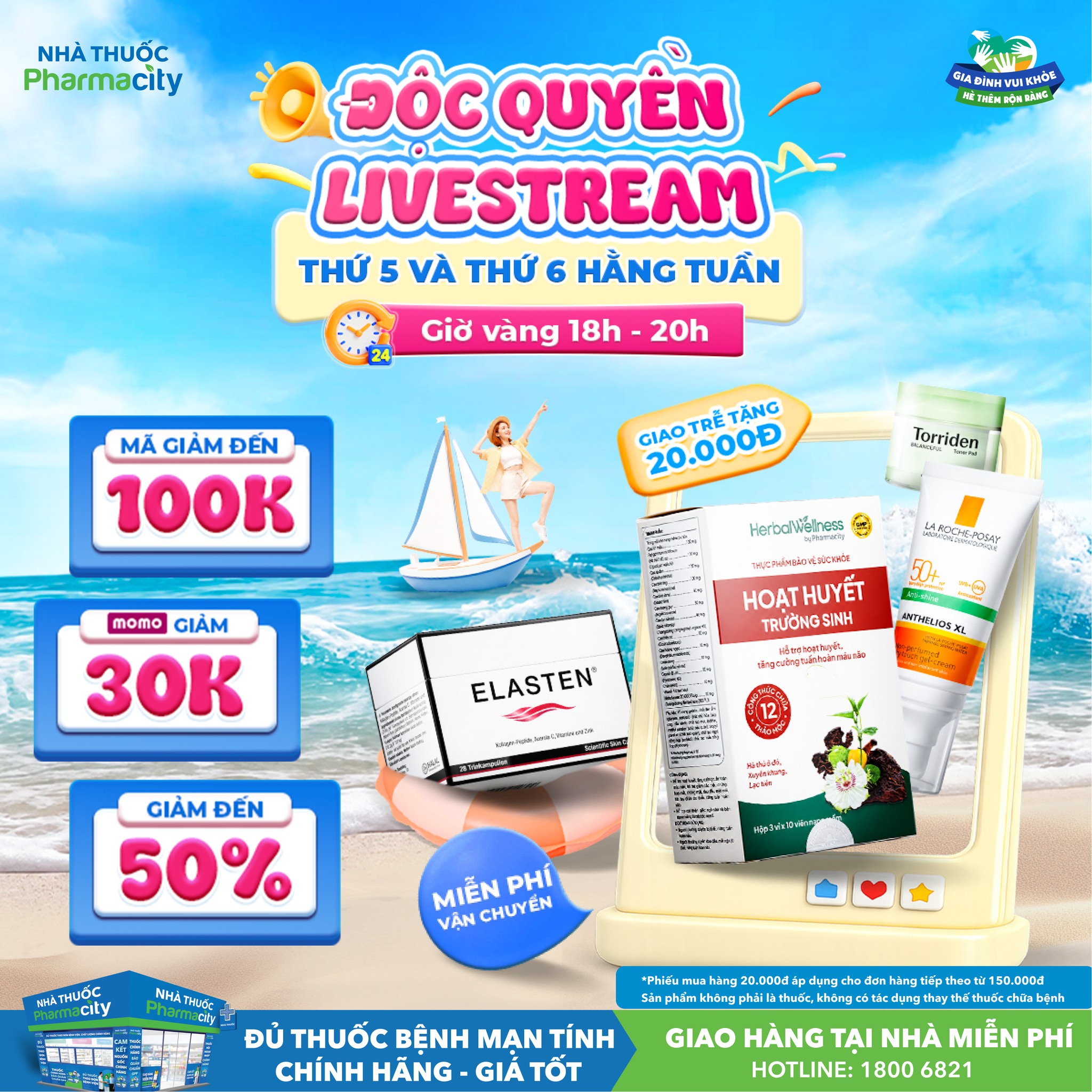 Nhà Thuốc Pharmacity Facebook ad