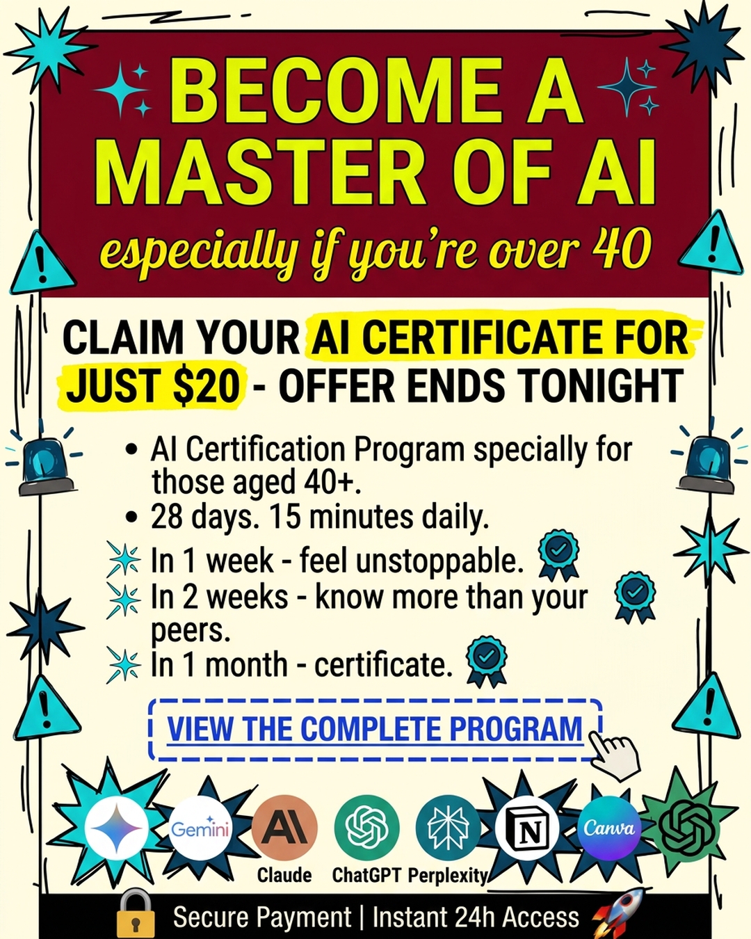 AI Simplified Facebook ad