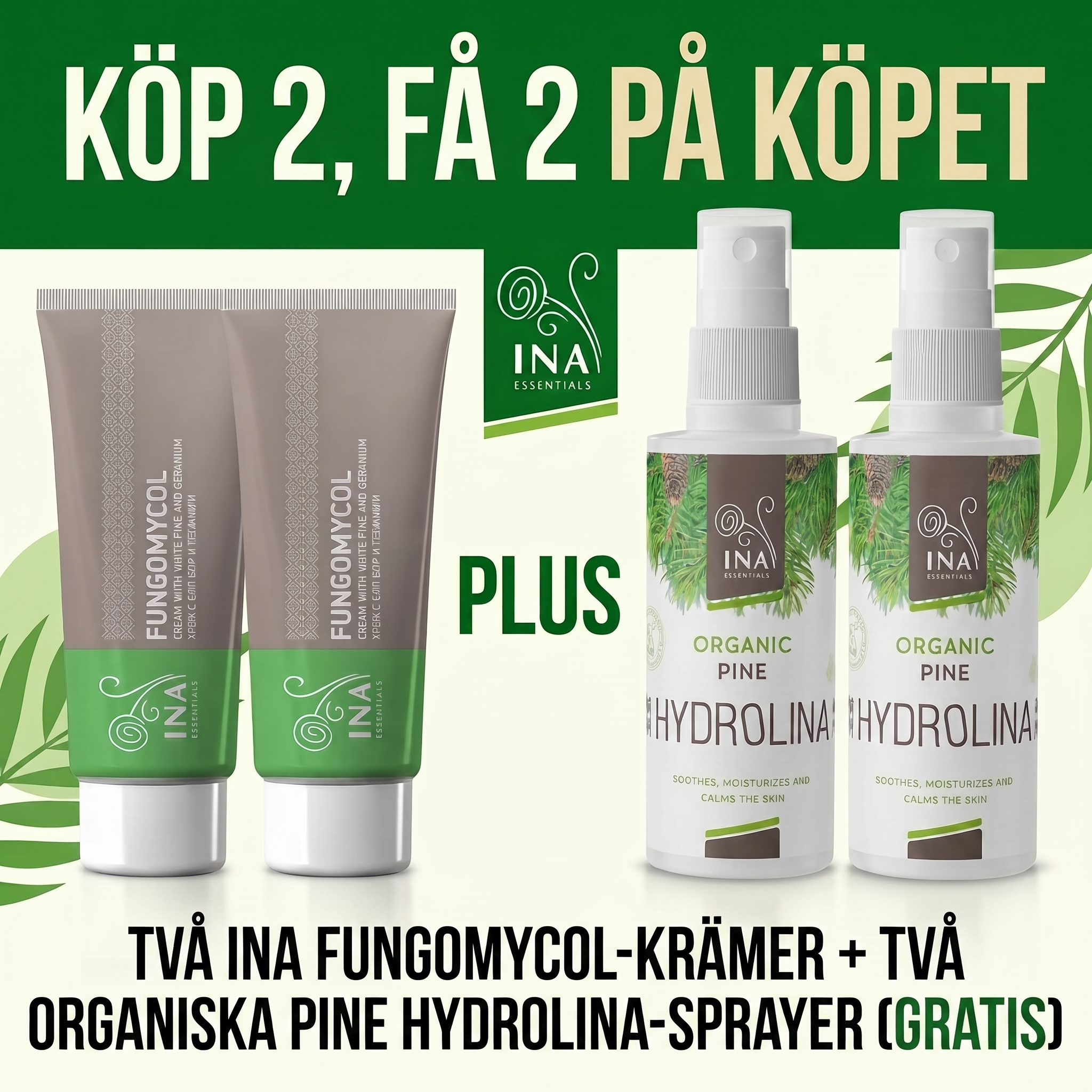 Naturlig och Ekologisk Kosmetika - InaEssentials.se Facebook ad