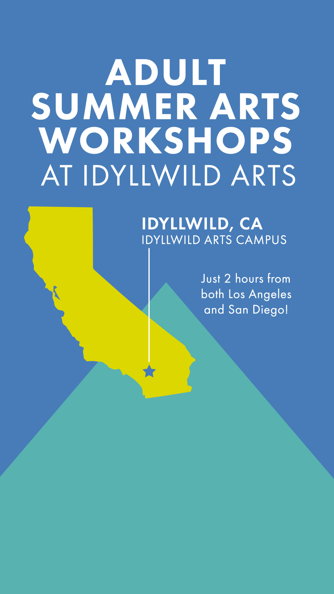Idyllwild Arts Facebook ad from Apr 22, 2026