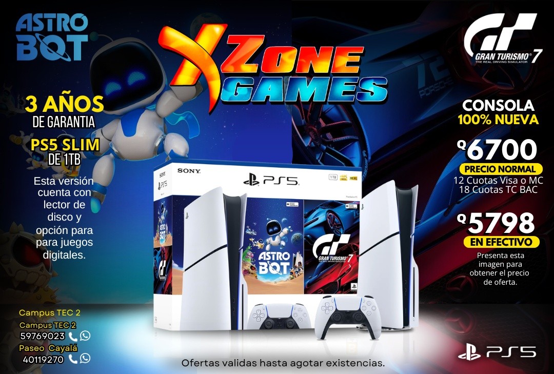 Xzone Games Facebook ad: PlayStation 5