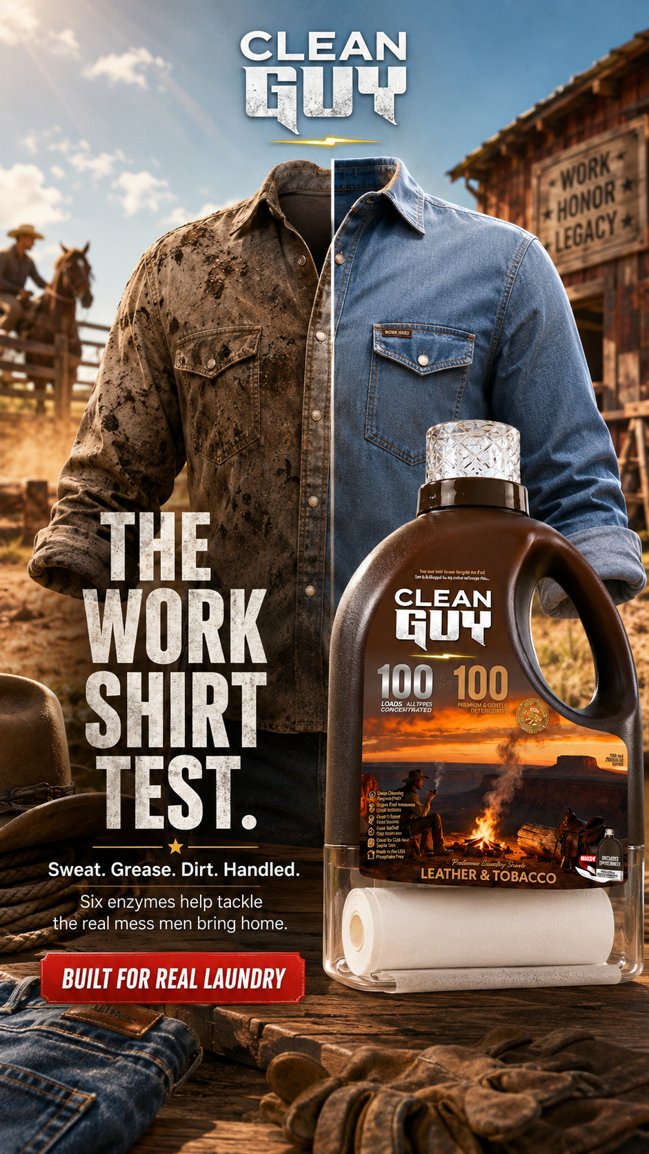 Clean Guy Facebook ad