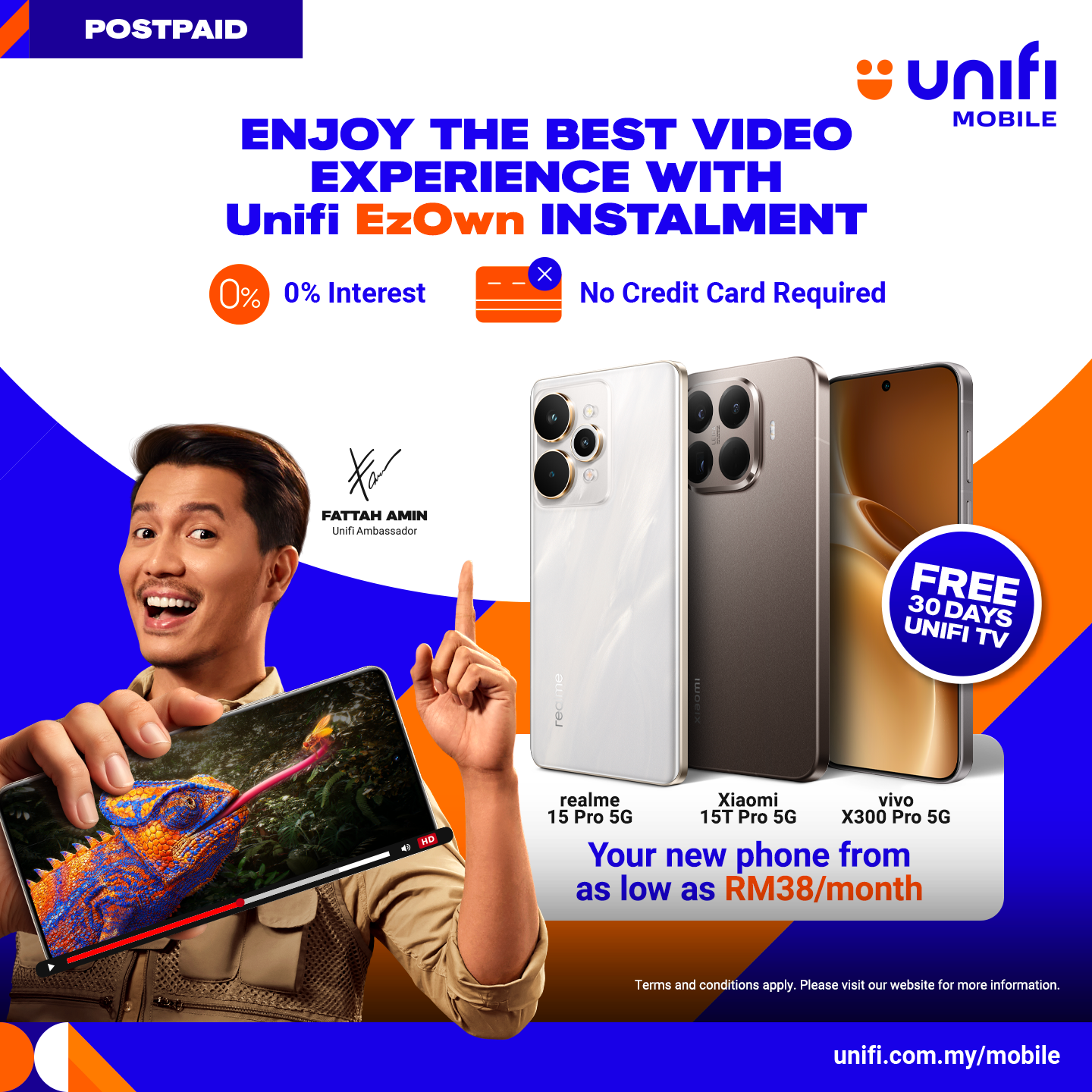 Unifi Facebook ad